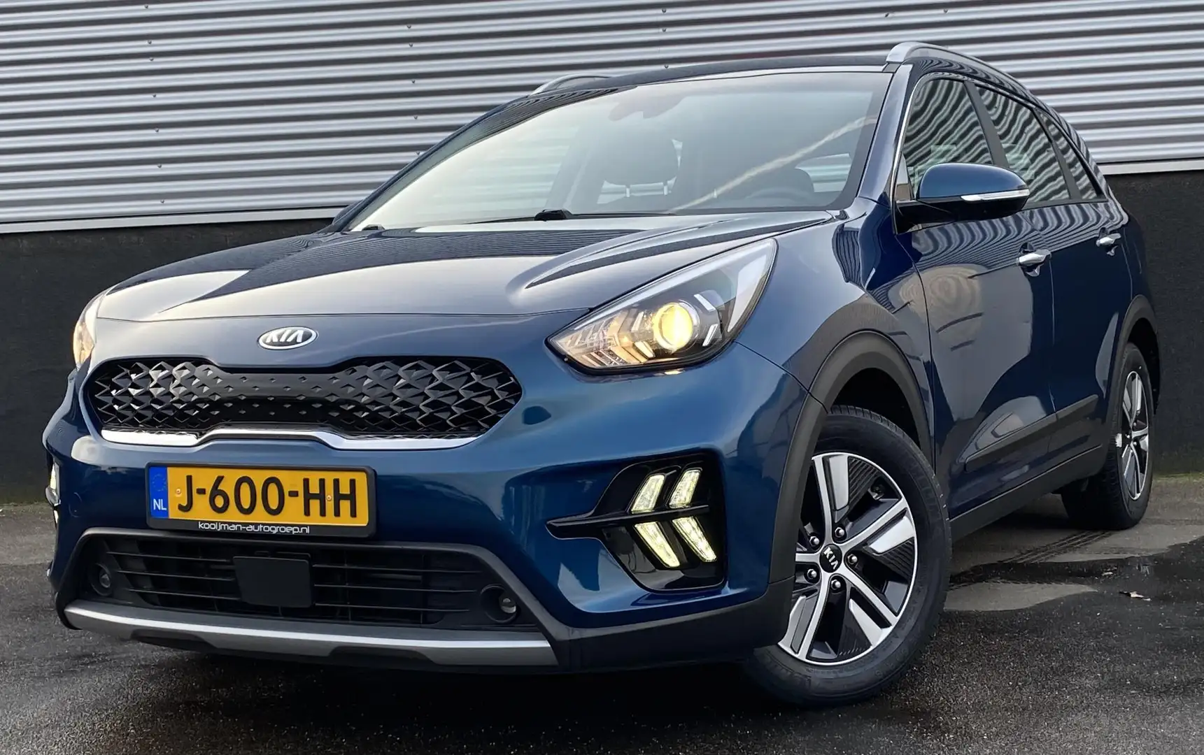 Kia Niro 1.6 GDi Hybrid DynamicLine Nieuw geleverd, dealero Blau - 2