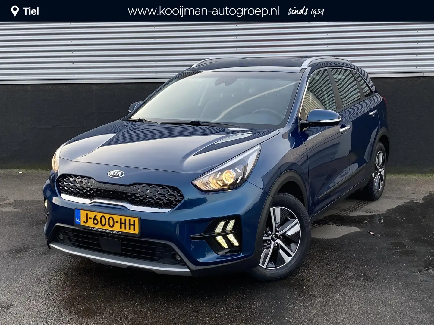 Kia Niro 1.6 GDi Hybrid DynamicLine Nieuw geleverd, dealero Blau - 1