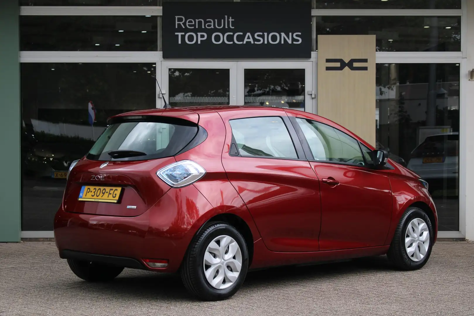 Renault ZOE Q90 Life Quickcharge 41 kWh Accu huur Piros - 2