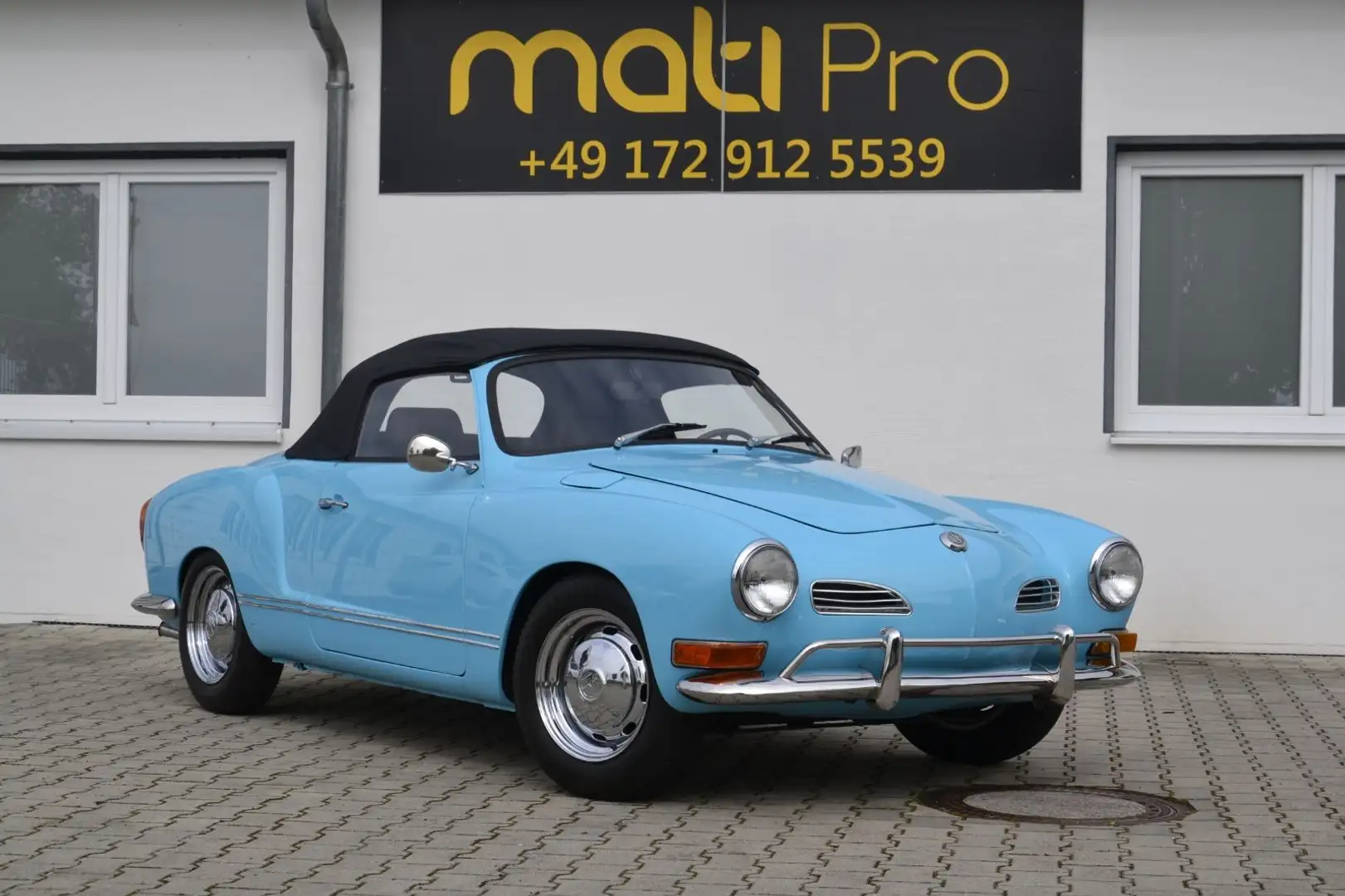 Volkswagen Karmann Ghia *Oldtimer*Museumstück*Sammlerstück* Blau - 2