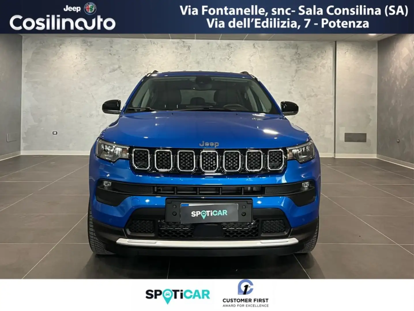 Jeep Compass 1.3 T4 190CV PHEV AT6 4xe Limited Blu/Azzurro - 2