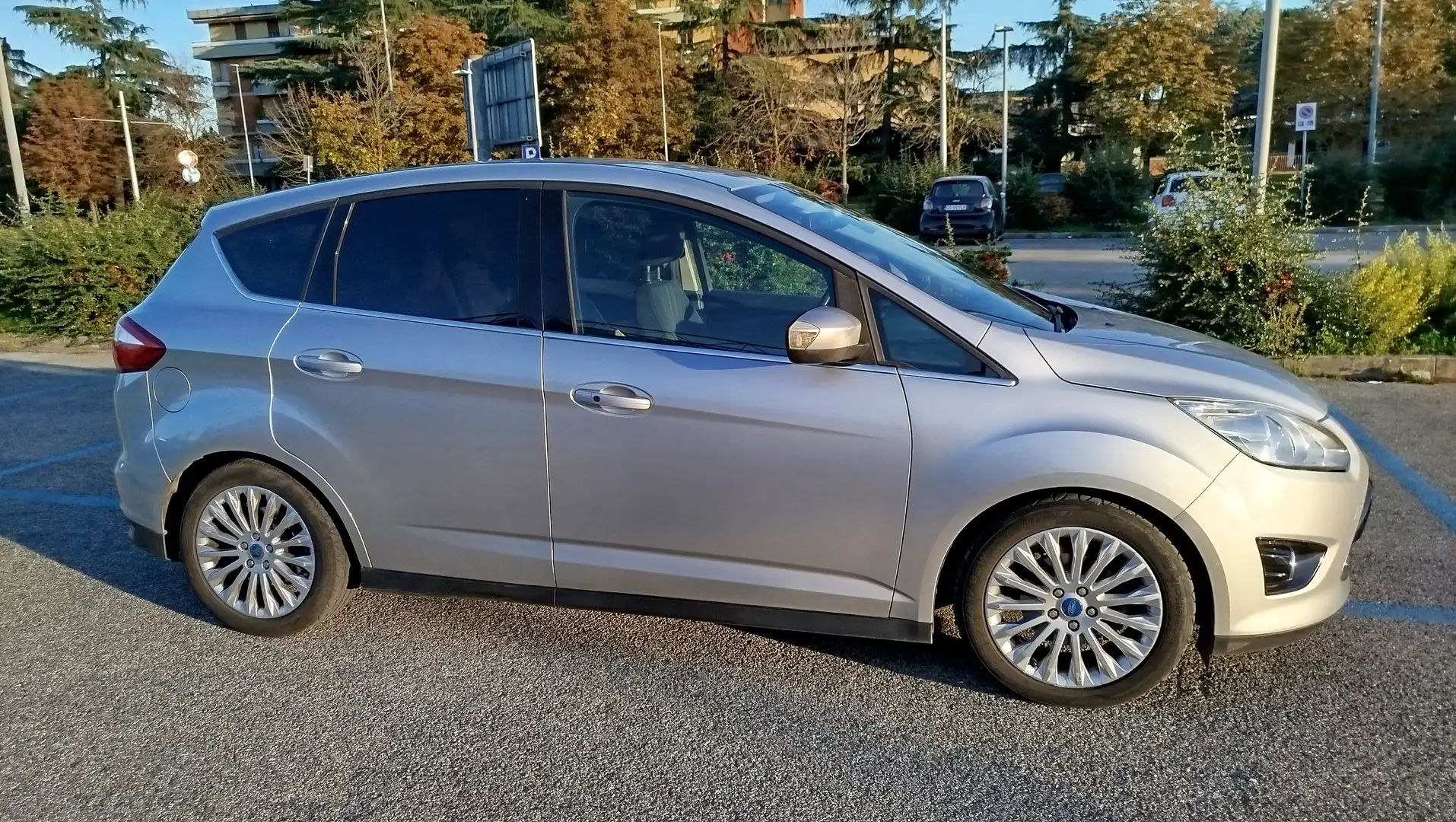 Ford C-Max C-Max 1.6 tdci Titanium 115cv dpf Argento - 2