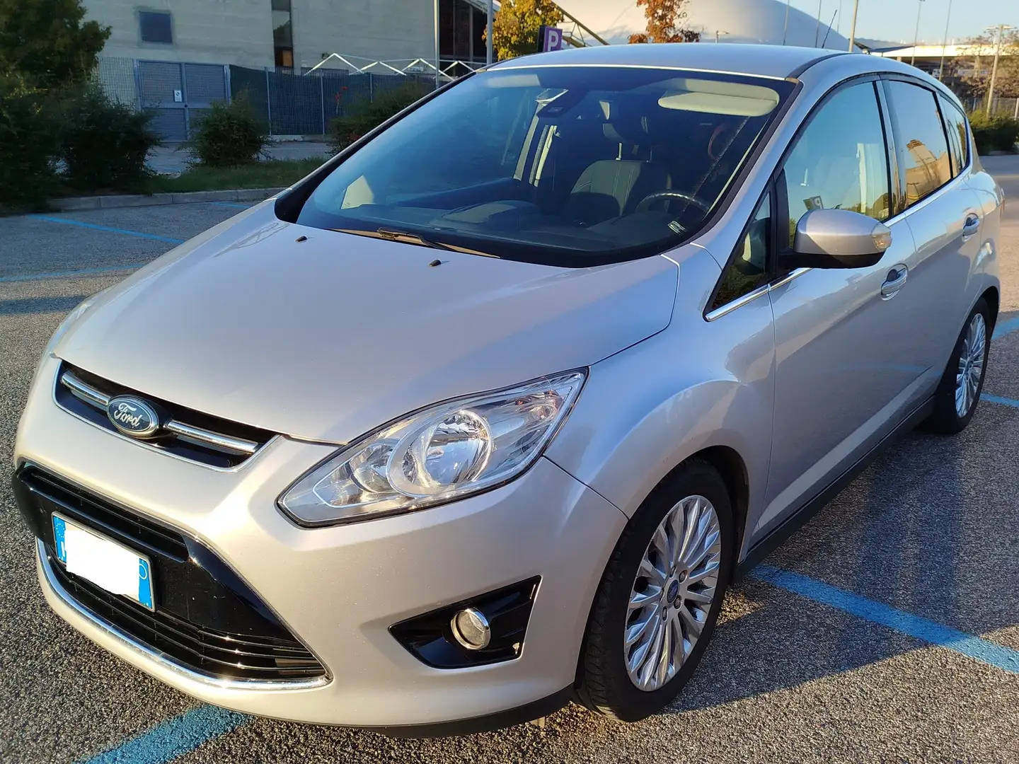 Ford C-Max C-Max 1.6 tdci Titanium 115cv dpf Argento - 1