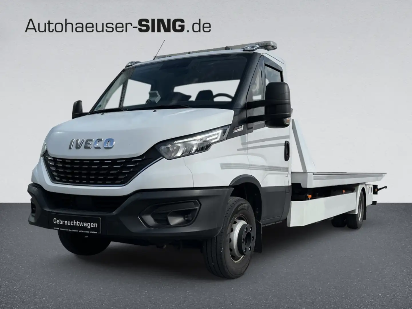 Iveco Daily Automatik Schiebeplateau LED Abschlepper Blanc - 1