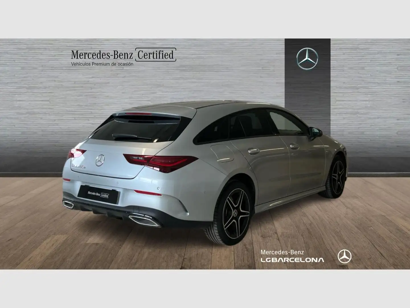 Mercedes-Benz CLA 250 e Shooting Brake AMG Line Plateado - 2