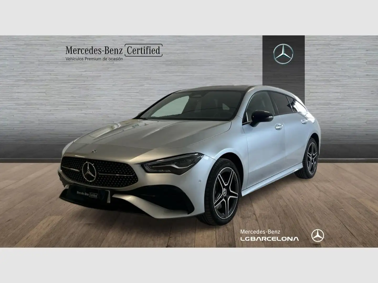 Mercedes-Benz CLA 250 e Shooting Brake AMG Line Plateado - 1