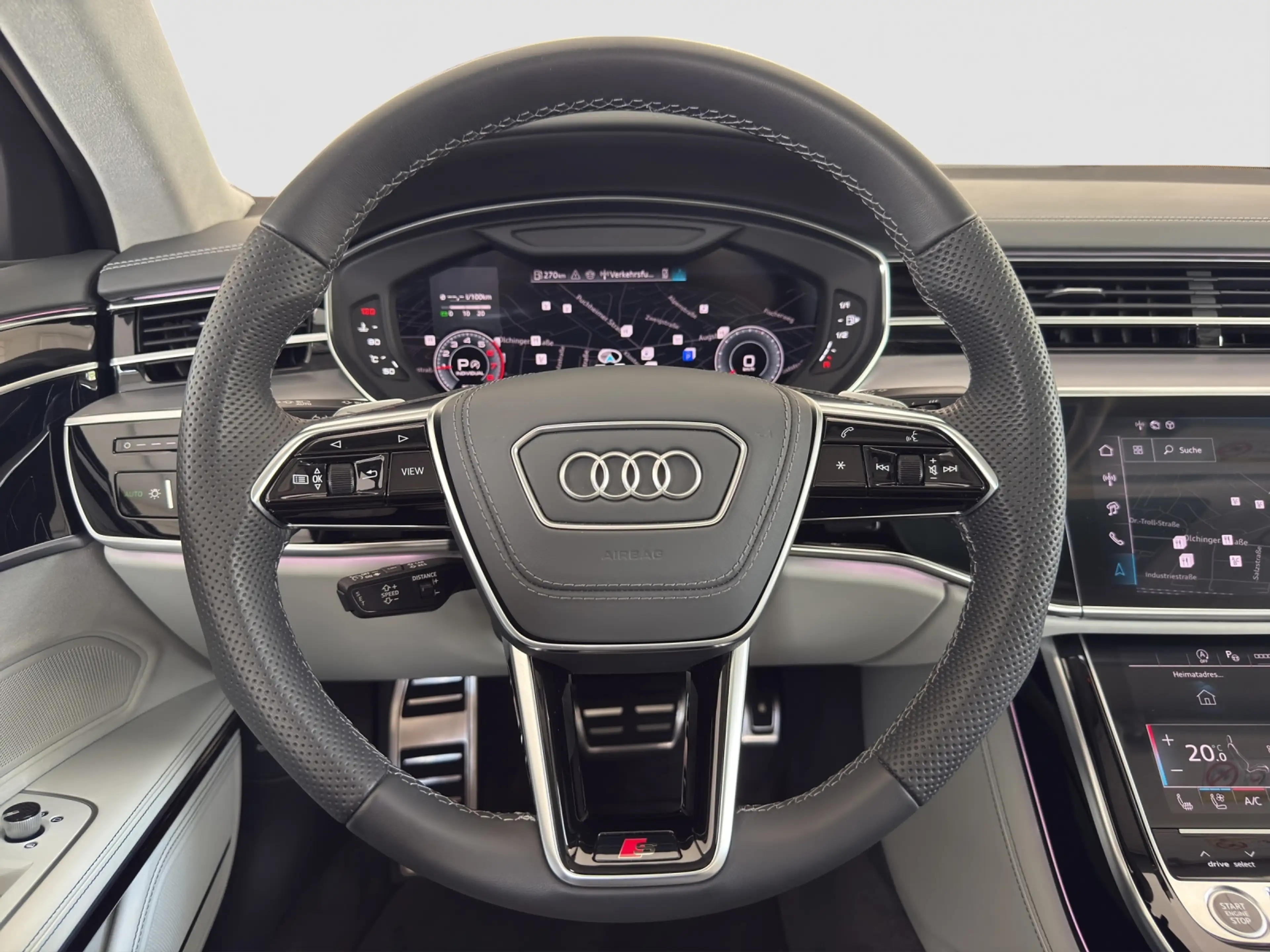 Audi A8 60 TFSI quat S LINE design selection/PANO/AHK — photo 10