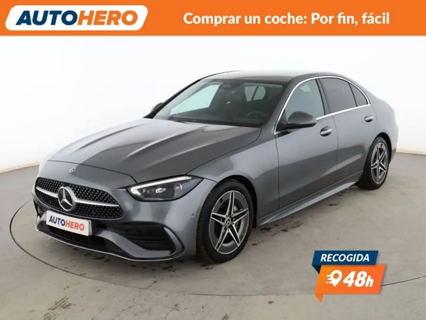 Mercedes-Benz C 220 d Mild-Hybrid AMG Line Gris - 1