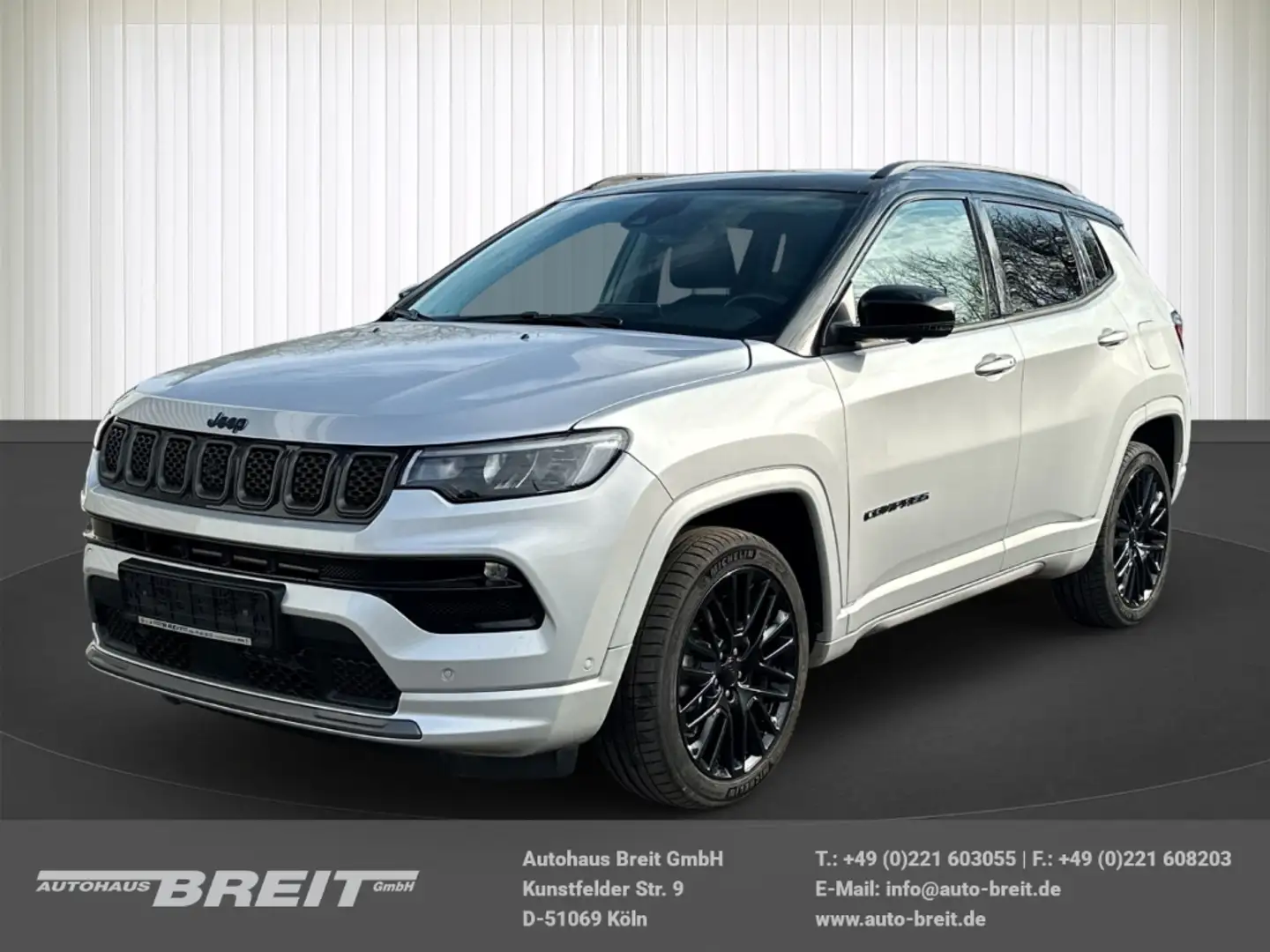 Jeep Compass 2022 S MODEL 4XE PHEV 8-Fach bereift AHK Silber - 1