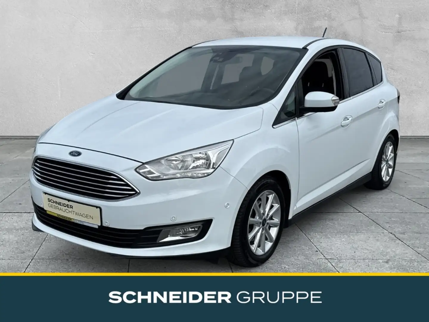 Ford C-Max Titanium WINTER-PAKET+EINPARKHILFE+KLIMA Weiß - 1