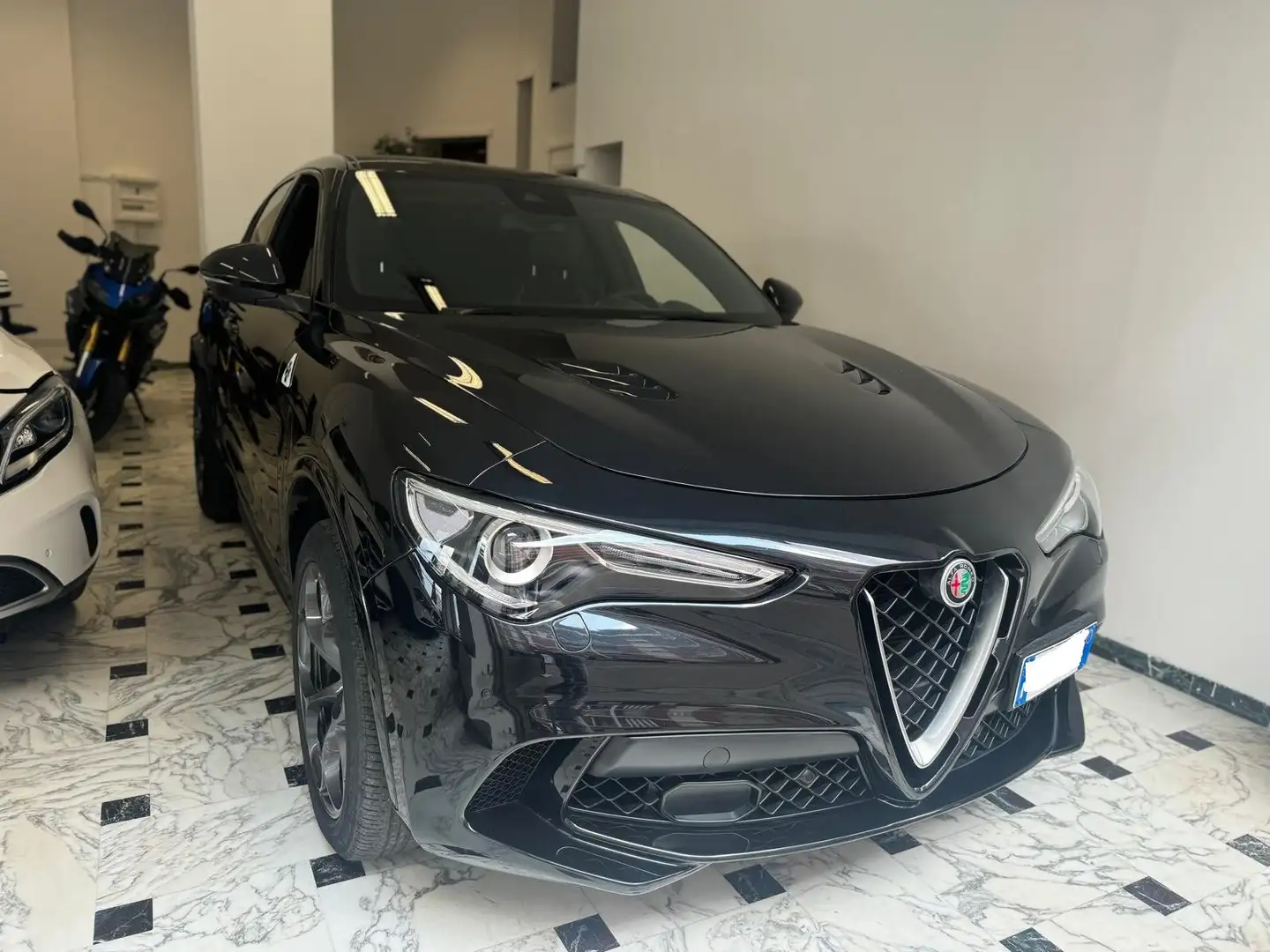 Alfa Romeo Stelvio 2.9 BI-T V6 QUADRIFOGLIO Q4 510CV/Unico propriet. Nero - 1