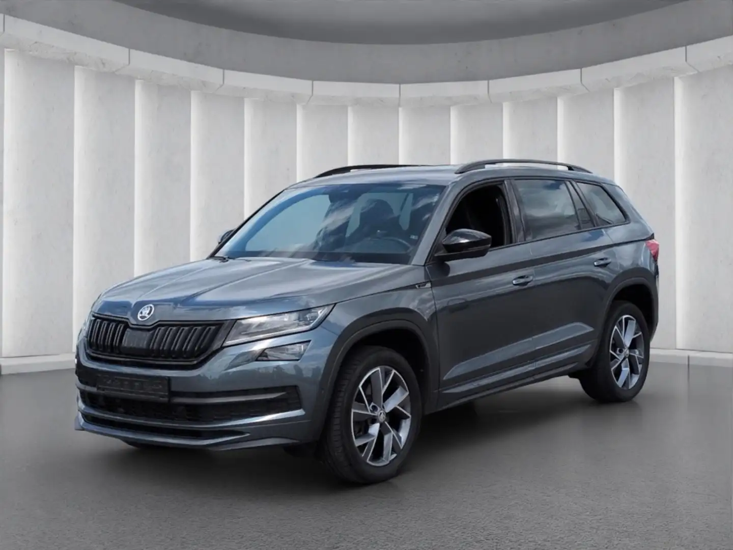 Skoda Kodiaq SPORTLINE 4x4 TDI*200PS AHK Leder CANTON Grau - 2