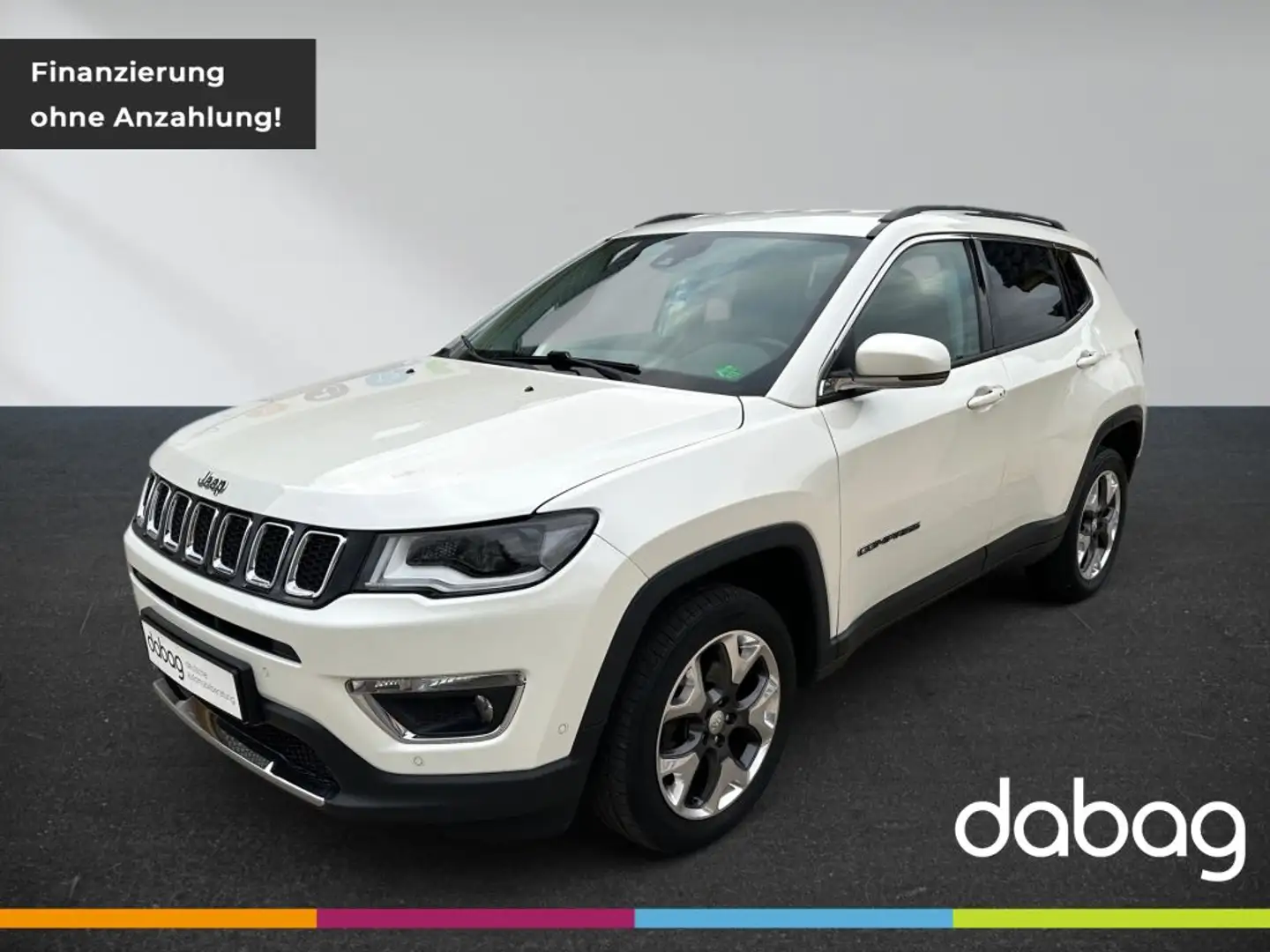 Jeep Compass 2.0 MultiJet Active Drive Autom. Limited Kamera Weiß - 1