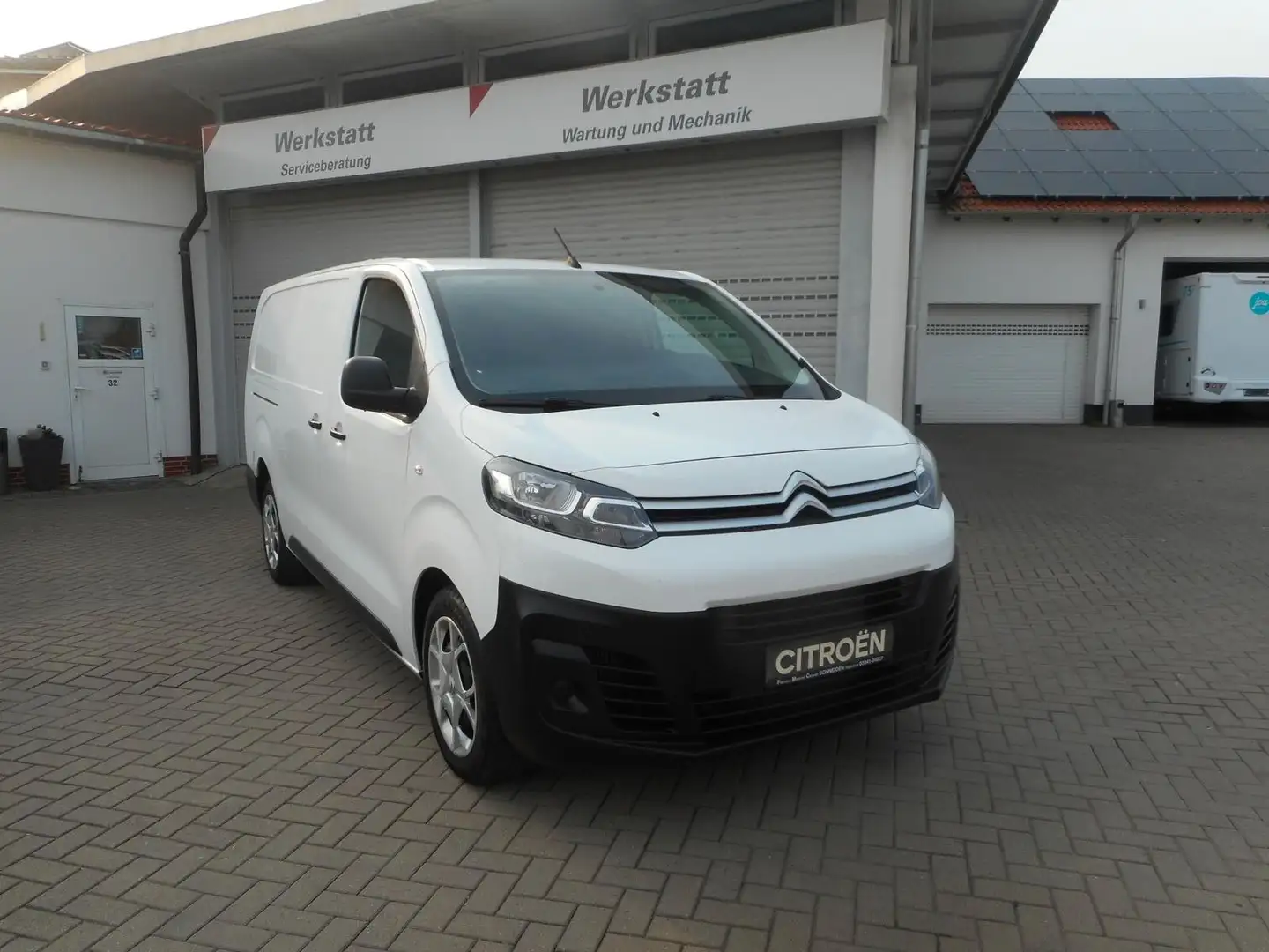 Citroen Jumpy Kasten Control XL BHDI120, AHK Blanc - 1