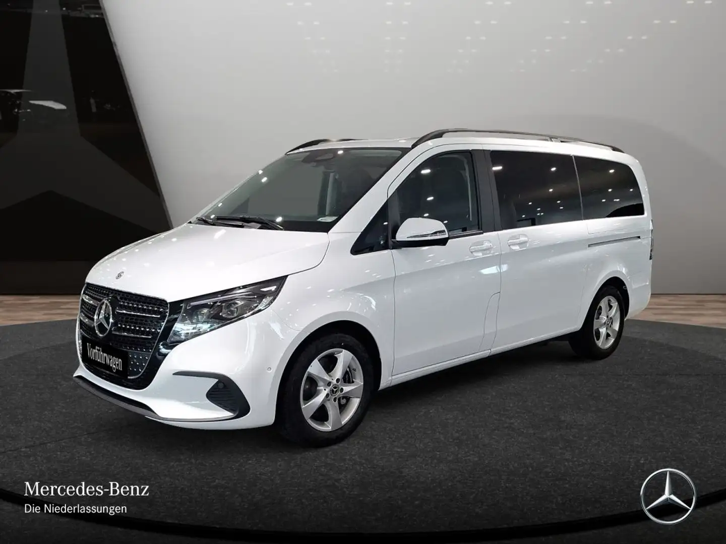 Mercedes-Benz V 250 d STYLE+9G+DIS+Klima+SitzHZ Blanc - 2