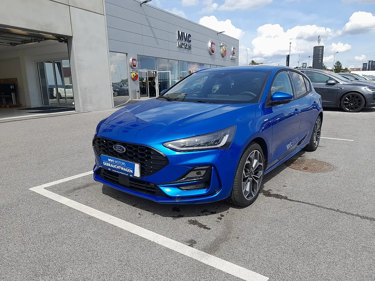Ford Focus 1,5 EcoBlue ST-Line X Aut. Blau - 1