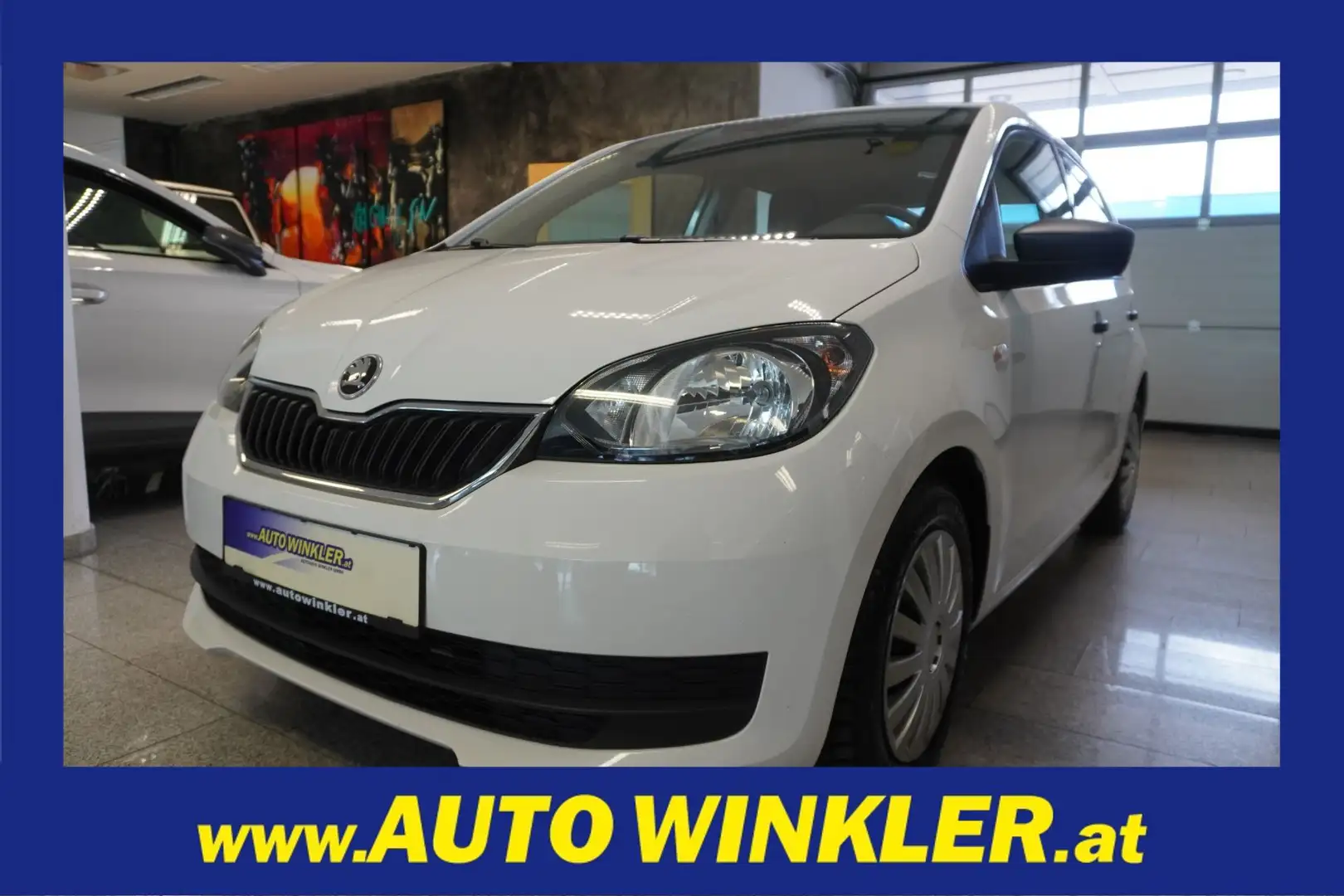 Skoda Citigo 1.0 Active Green Tec 5türig/Klima Weiß - 1