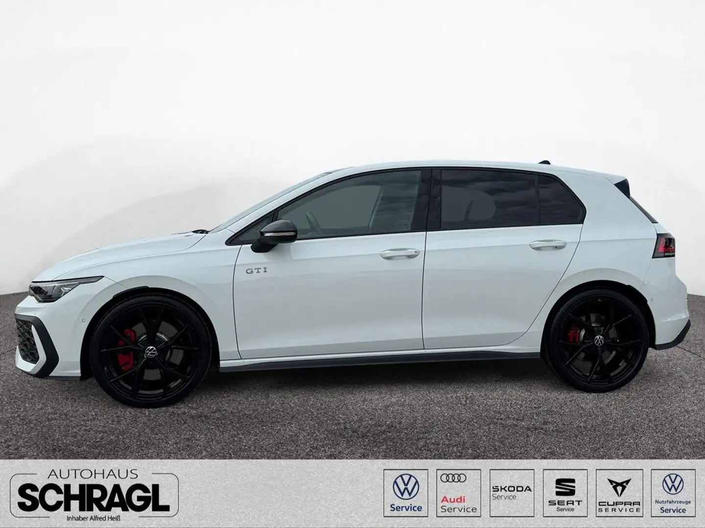 Volkswagen Golf VIII 2.0 TSI DSG GTI+BLACK+HARMAN+IQ+PANO Weiß - 2