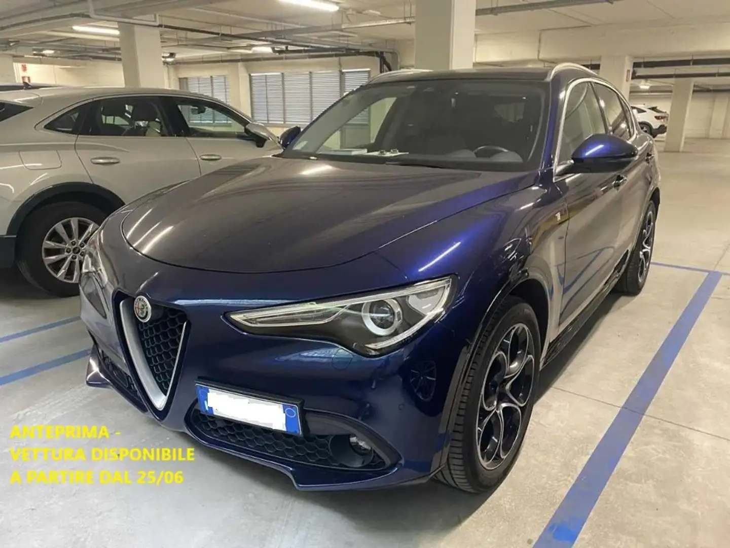 Alfa Romeo Stelvio Stelvio 2.2 Veloce Q4 210 CV Auto Pelle,Tetto,R20" Blu/Azzurro - 1