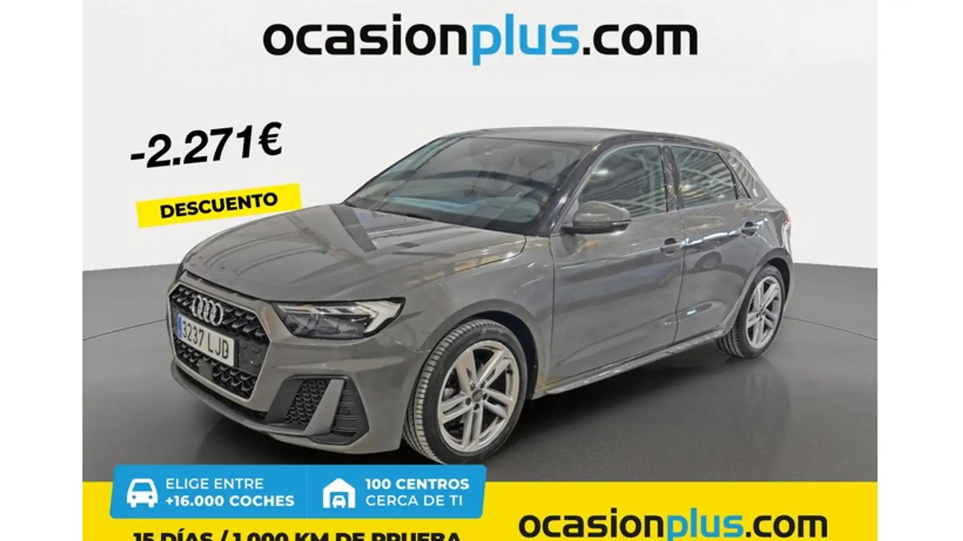 Audi A1 Sportback 35 TFSI S line S tronic Gris - 1