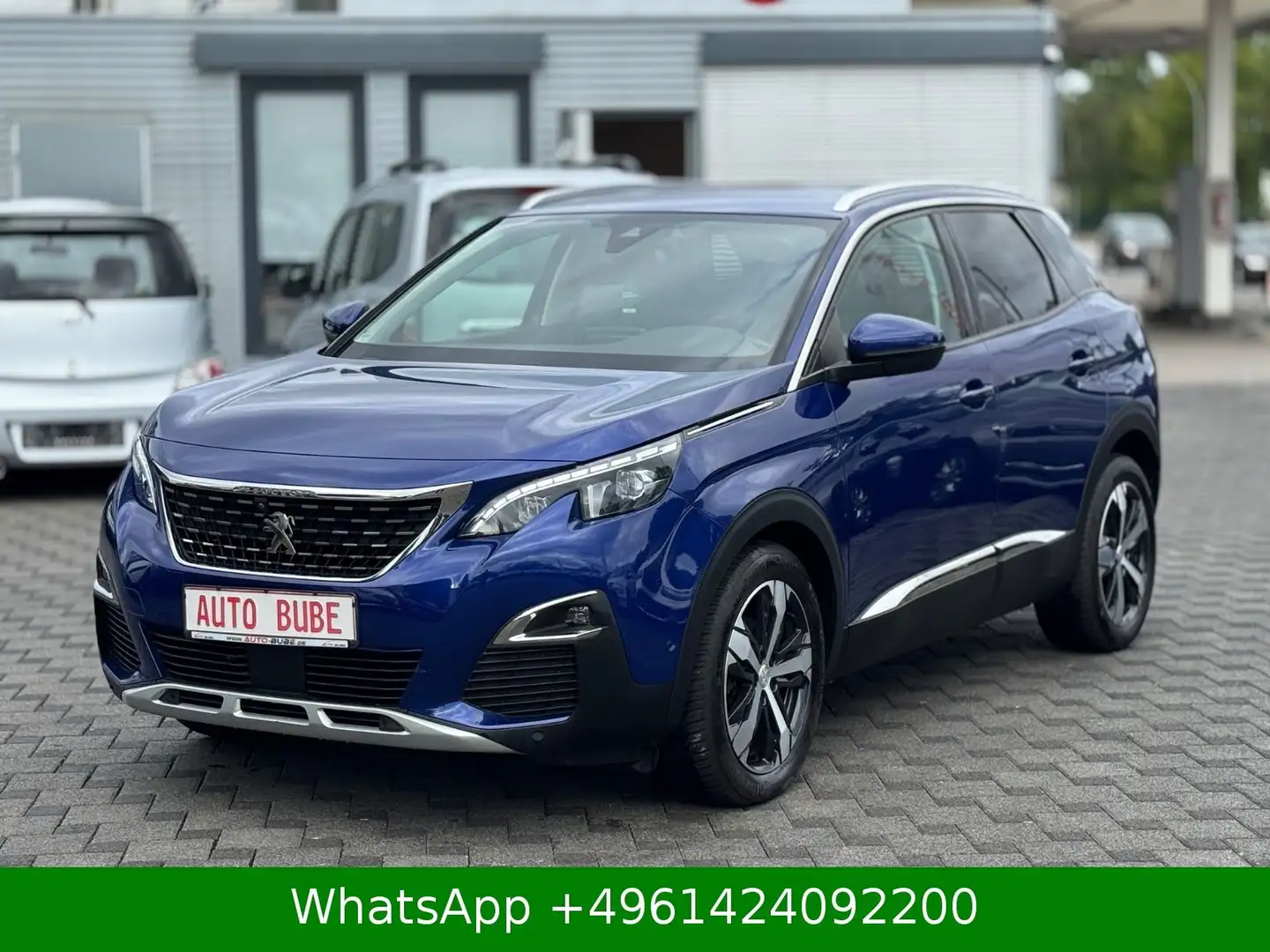 Peugeot 3008 2,0 DIESEL Allure LED|360°|SPURHALTEASSIST Blau - 2
