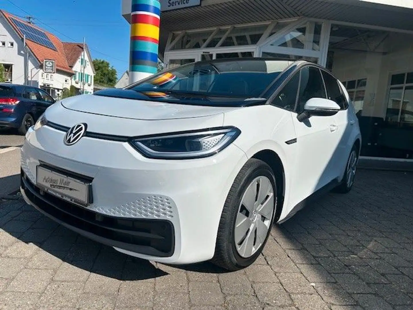 Volkswagen ID.3 Pro Performance Max NAV/PANO/RFK/LED/SHZ Bianco - 2