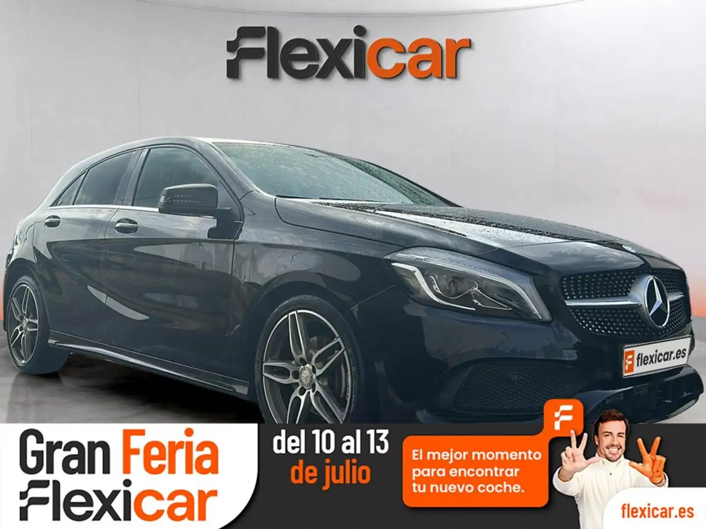 Mercedes-Benz A 180 BE AMG Line Negro - 1