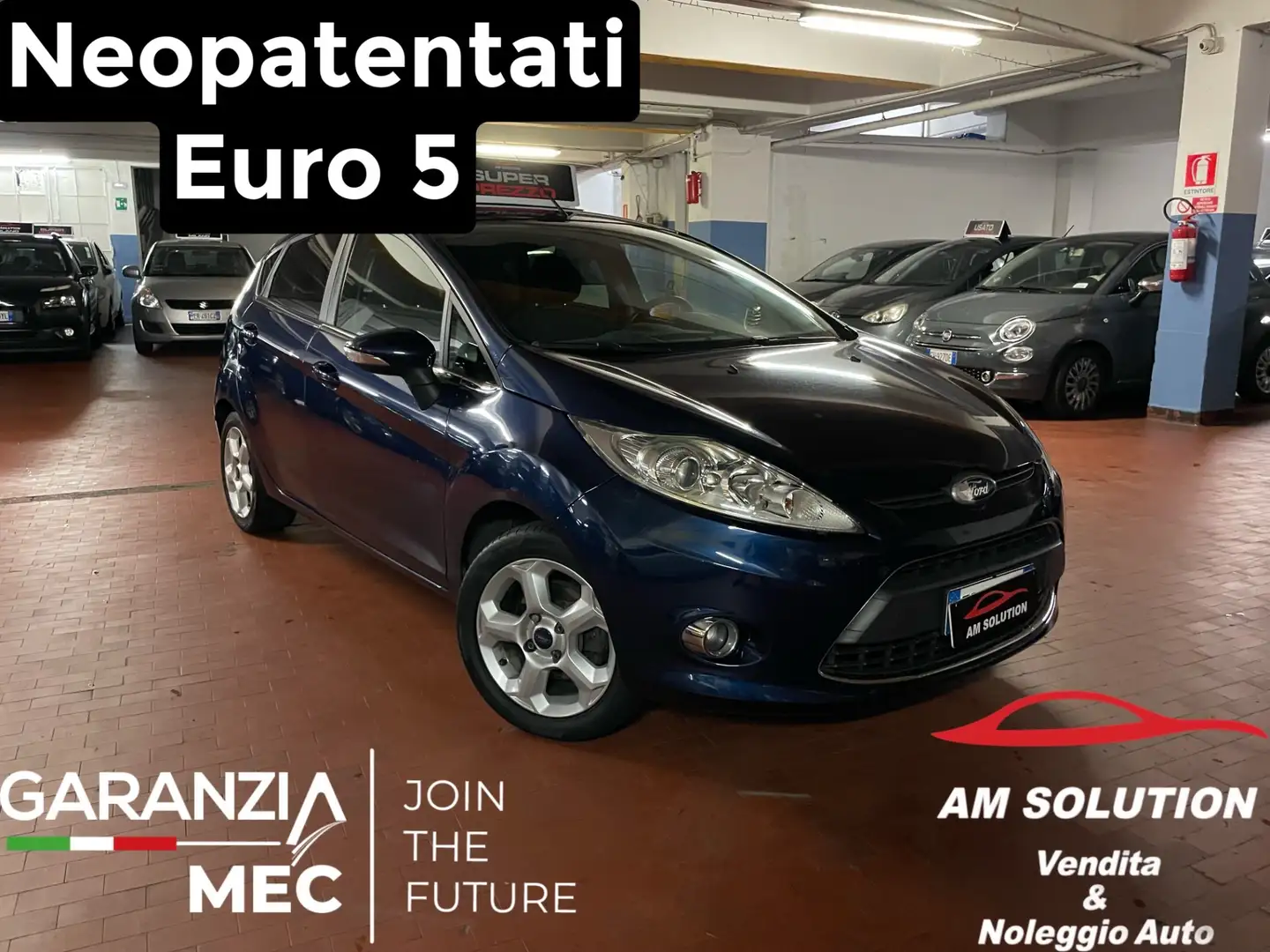 Ford Fiesta Fiesta 1.2 Neopatentati Euro 5 Bleu - 1