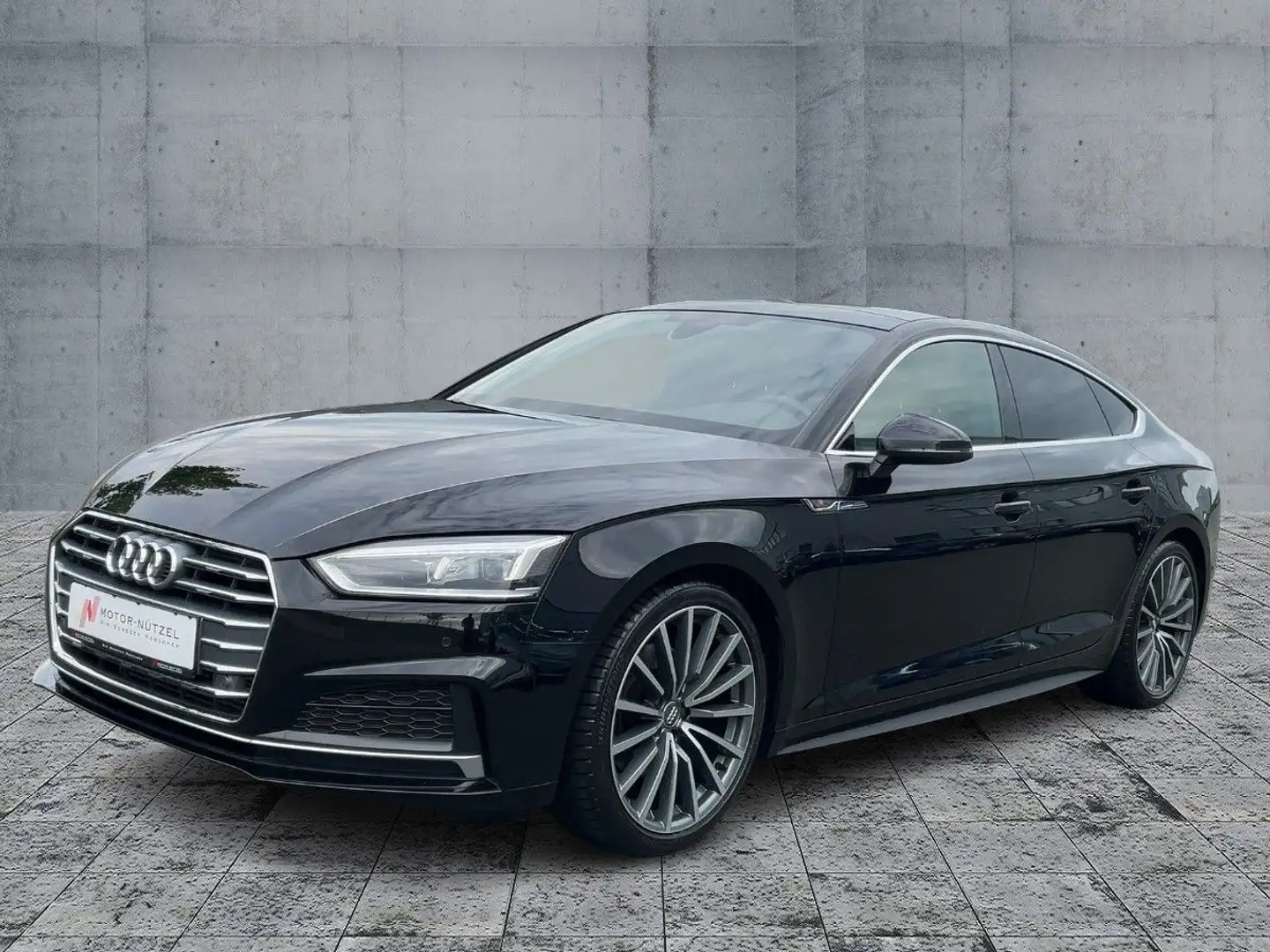 Audi A5 2.0TFSI S-TR S-LINE LED+NAV+RFK+AHK Negro - 2