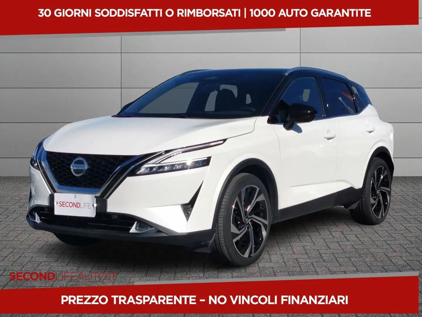 Nissan Qashqai 1.3 mhev Tekna+ 2wd 158cv xtronic Bianco - 1