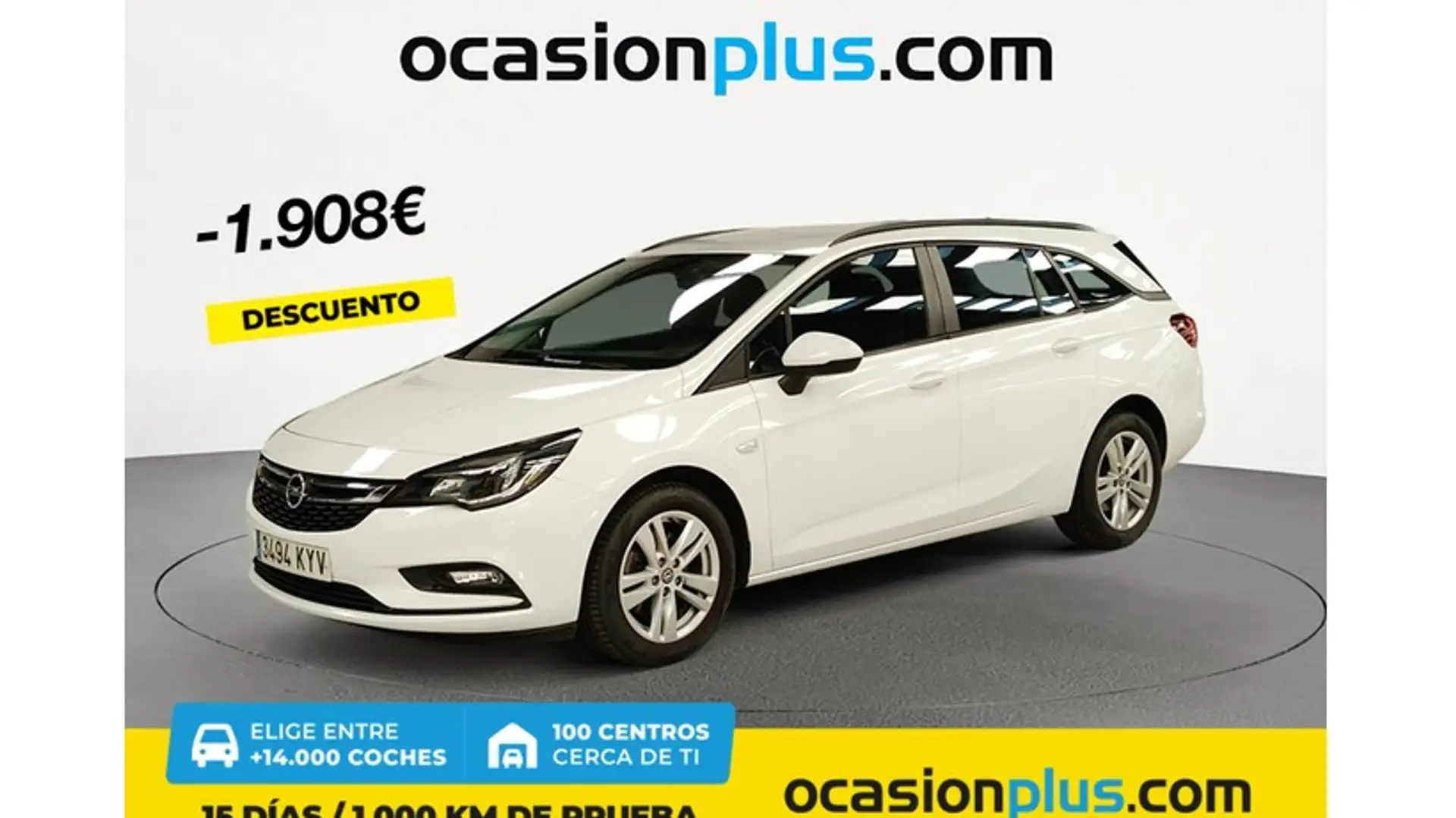 Opel Astra ST 1.6CDTi S/S Selective Pro 136 Blanc - 1