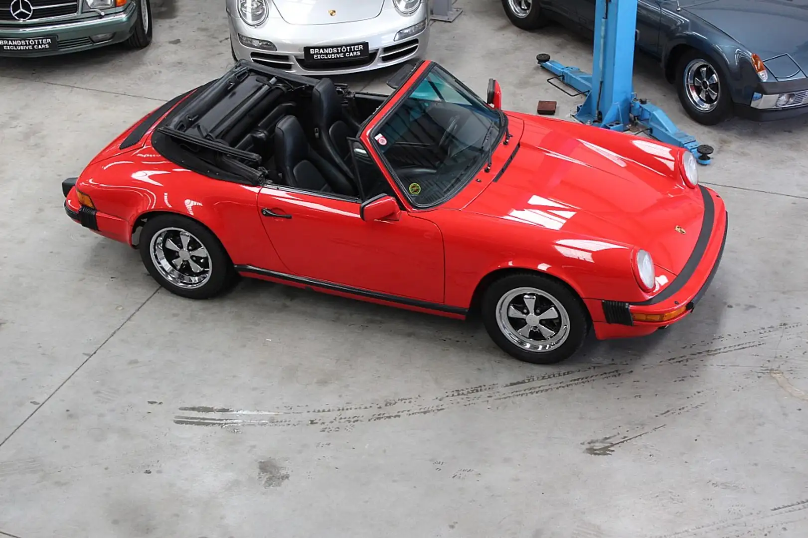 Porsche 911 Carrera Cabrio 3,2 Klima 77123KM Top Rot - 1