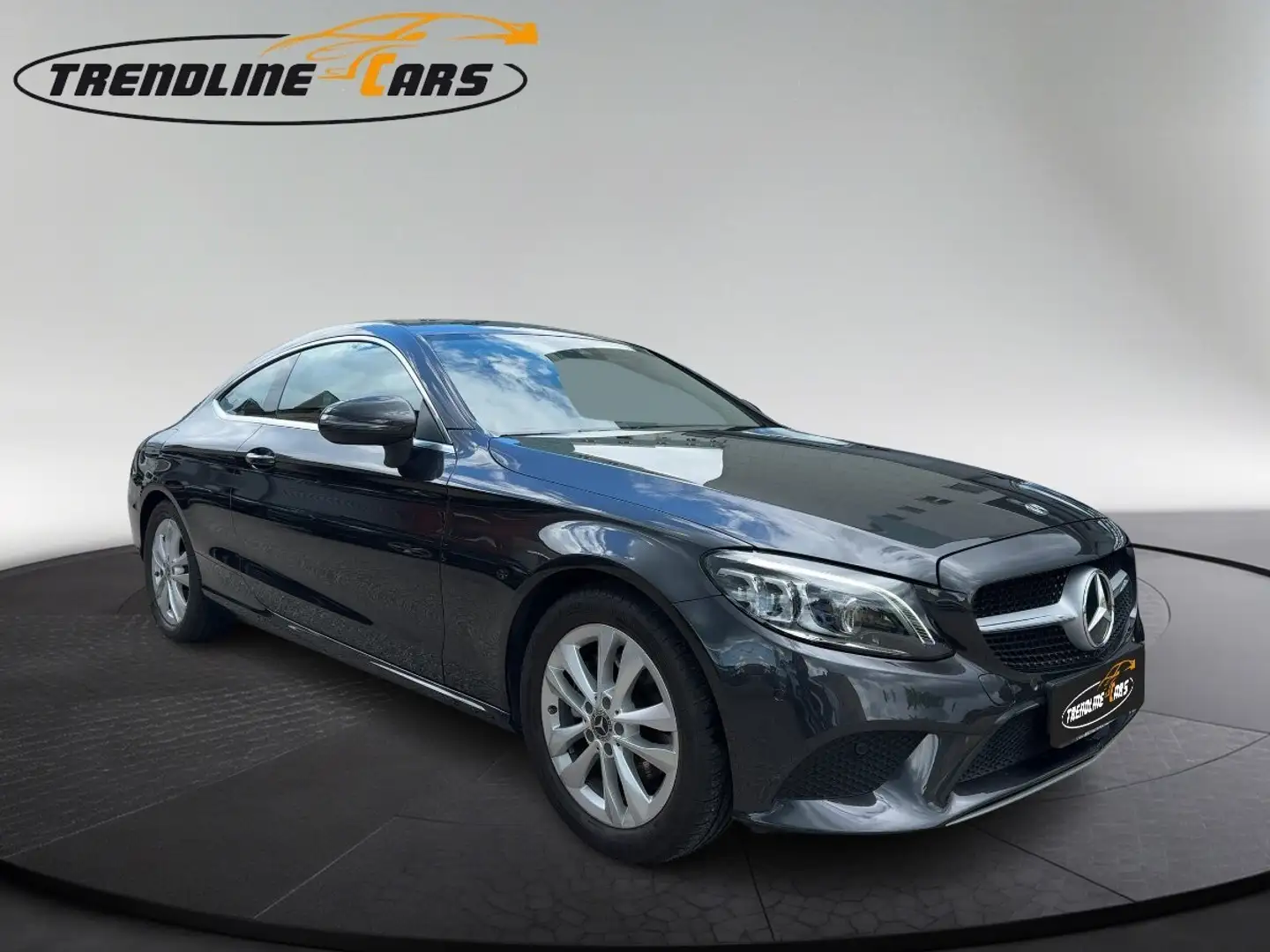 Mercedes-Benz C 200 Coupe Aut. Schwarz - 2