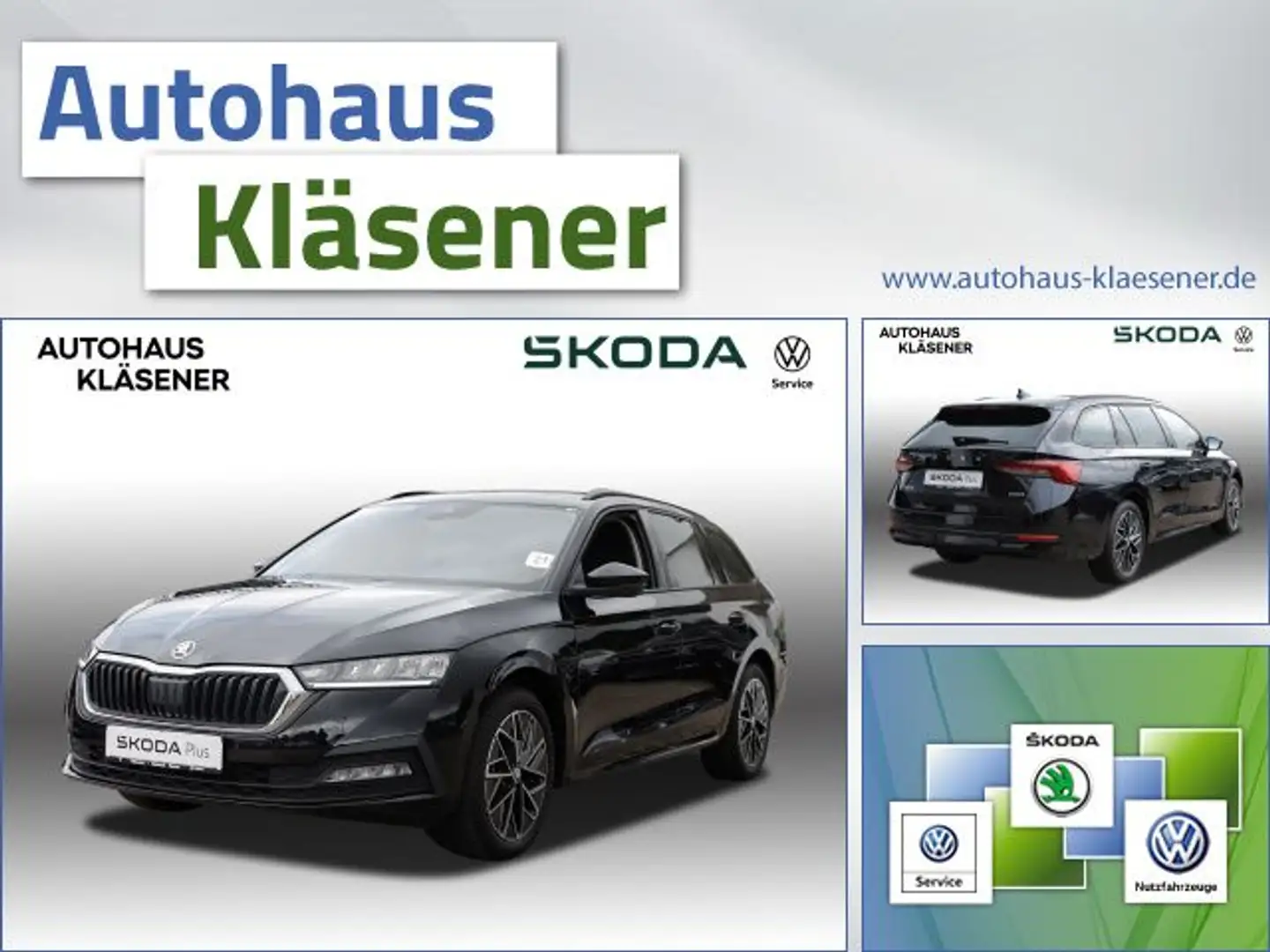 Skoda Octavia Combi 1.5TSI eTEC 110KW DSG LED ACC  RKAM Schwarz - 1