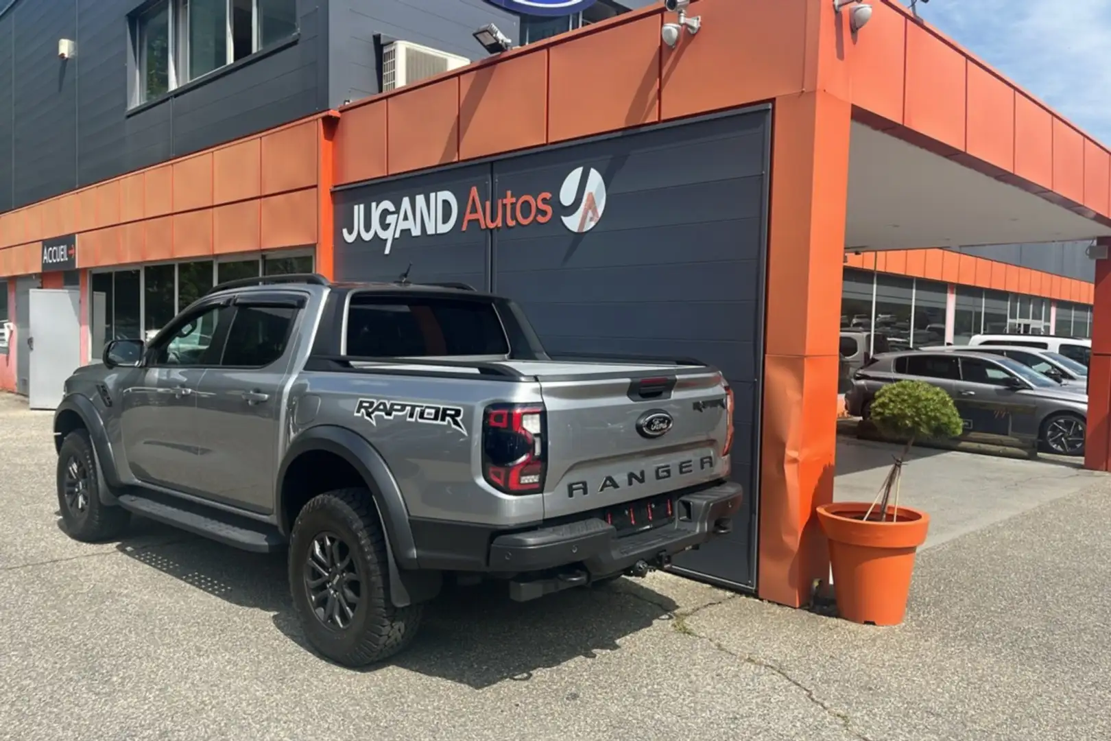 Ford Ranger RAPTOR 2.0 210 E-AWD BVA10 Gris - 2
