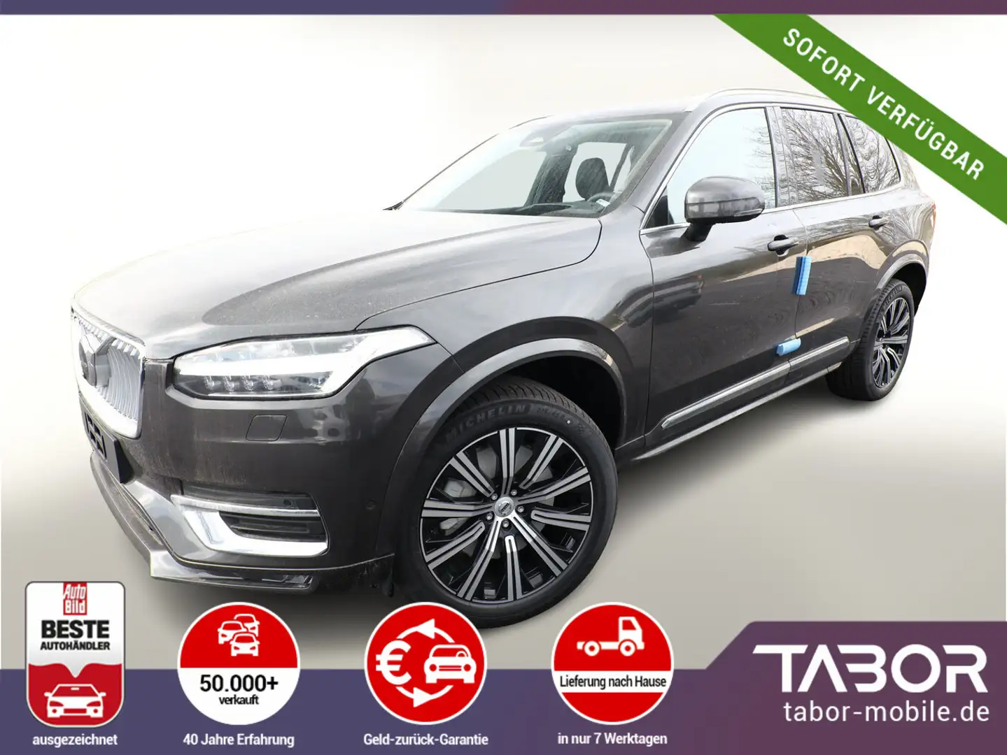 Volvo XC90 B5 AWD Ultra Bright MassageS 360° HUD Pano Szürke - 1