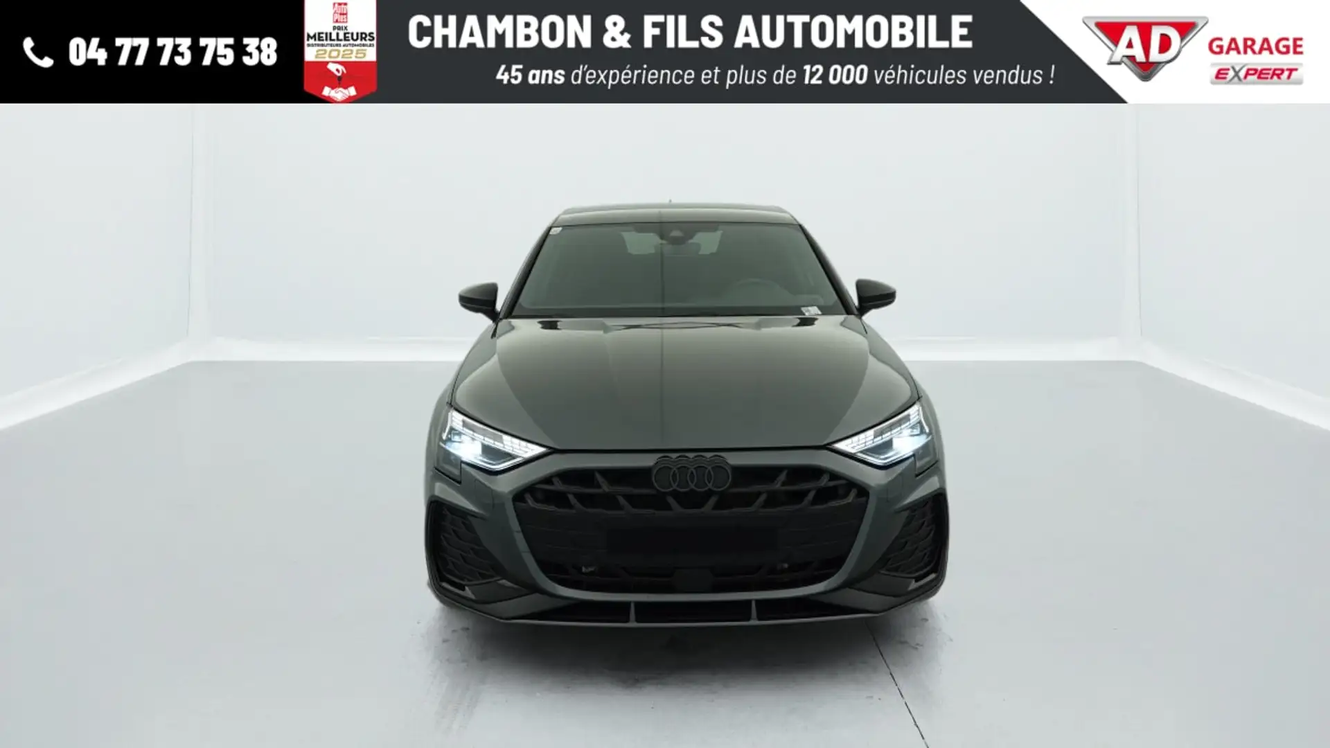 Audi A3 NOUVELLE 45 TFSI E HYBRIDE RECHARGEABLE 272 S tron Gris - 2