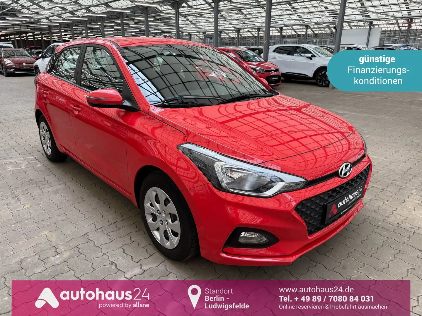 Hyundai i20 1.2 Select Klima|USB|Radio Rot - 1