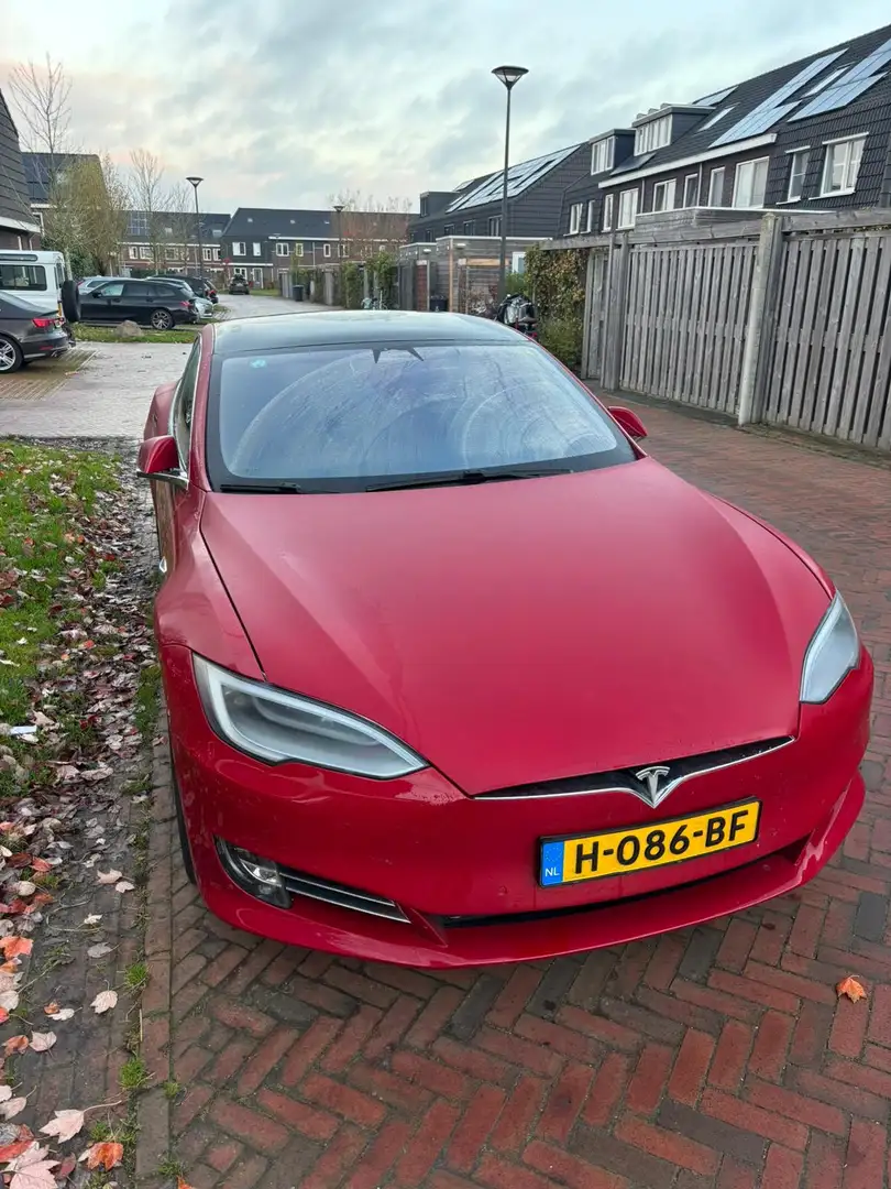 Tesla Model S Long Range Czerwony - 2