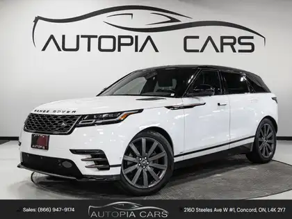 White 2018 Land Rover Range Rover Velar SUV / Crossover All-Wheel Drive Automatic