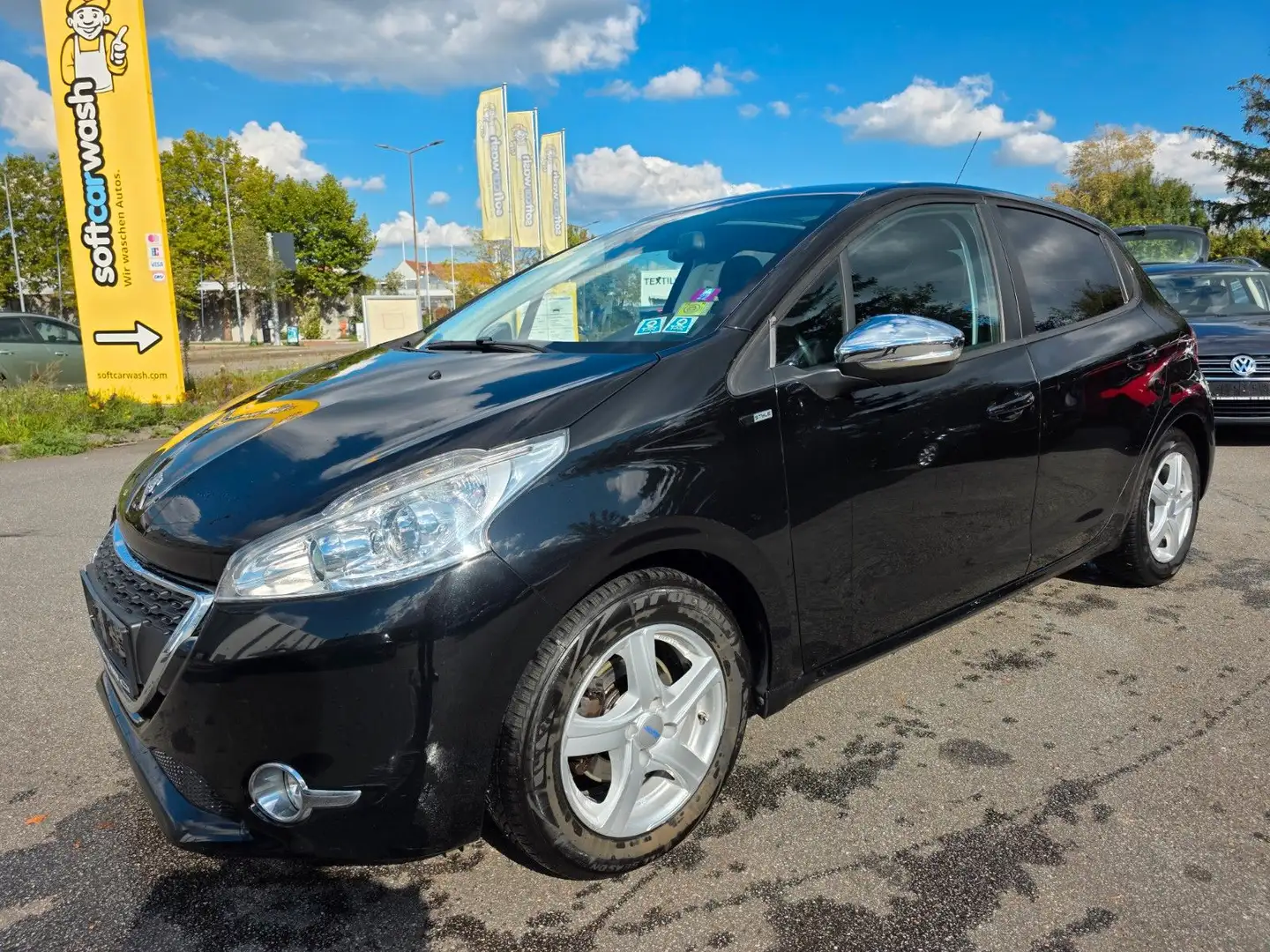 Peugeot 208 1.2 Style PureTech 82/Klima/Schiebedach Schwarz - 1