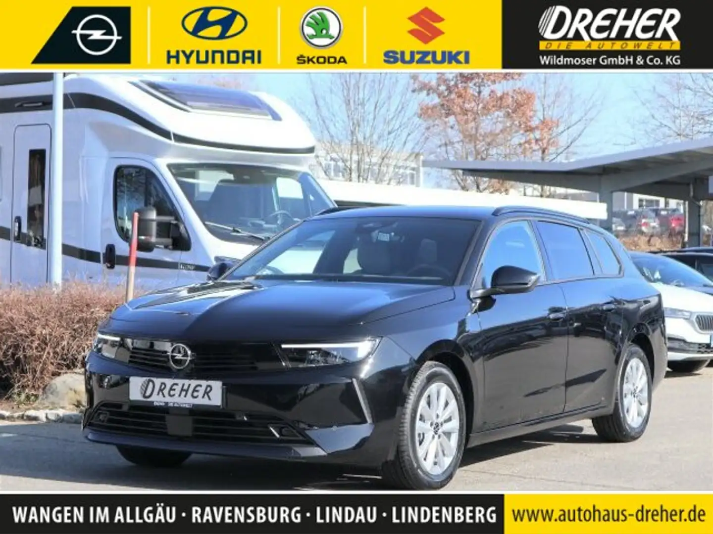 Opel Astra ST Edition Navi/Lenkr- u.Sitzhzg/Apple CP LED/BC Schwarz - 1