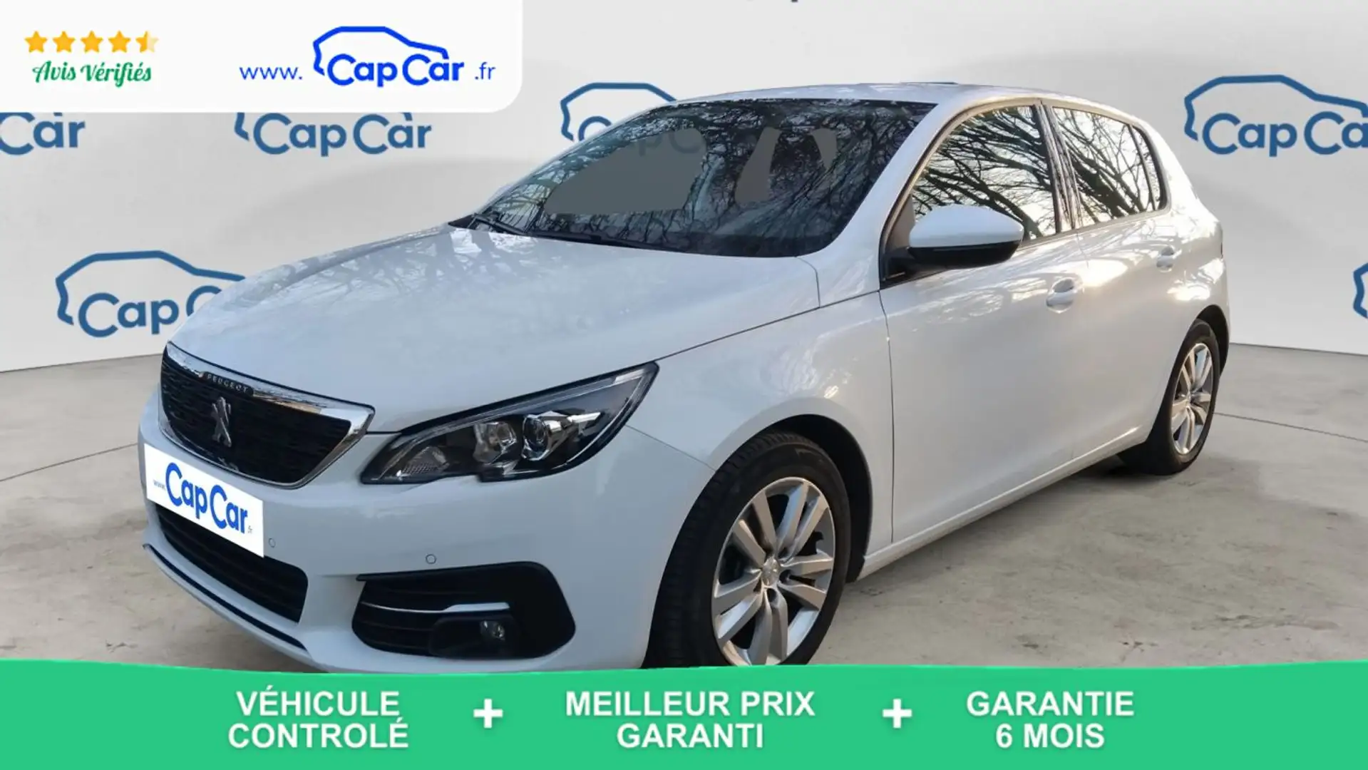 Peugeot 308 II 1.2 PureTech 110 Active Business Blanc - 1