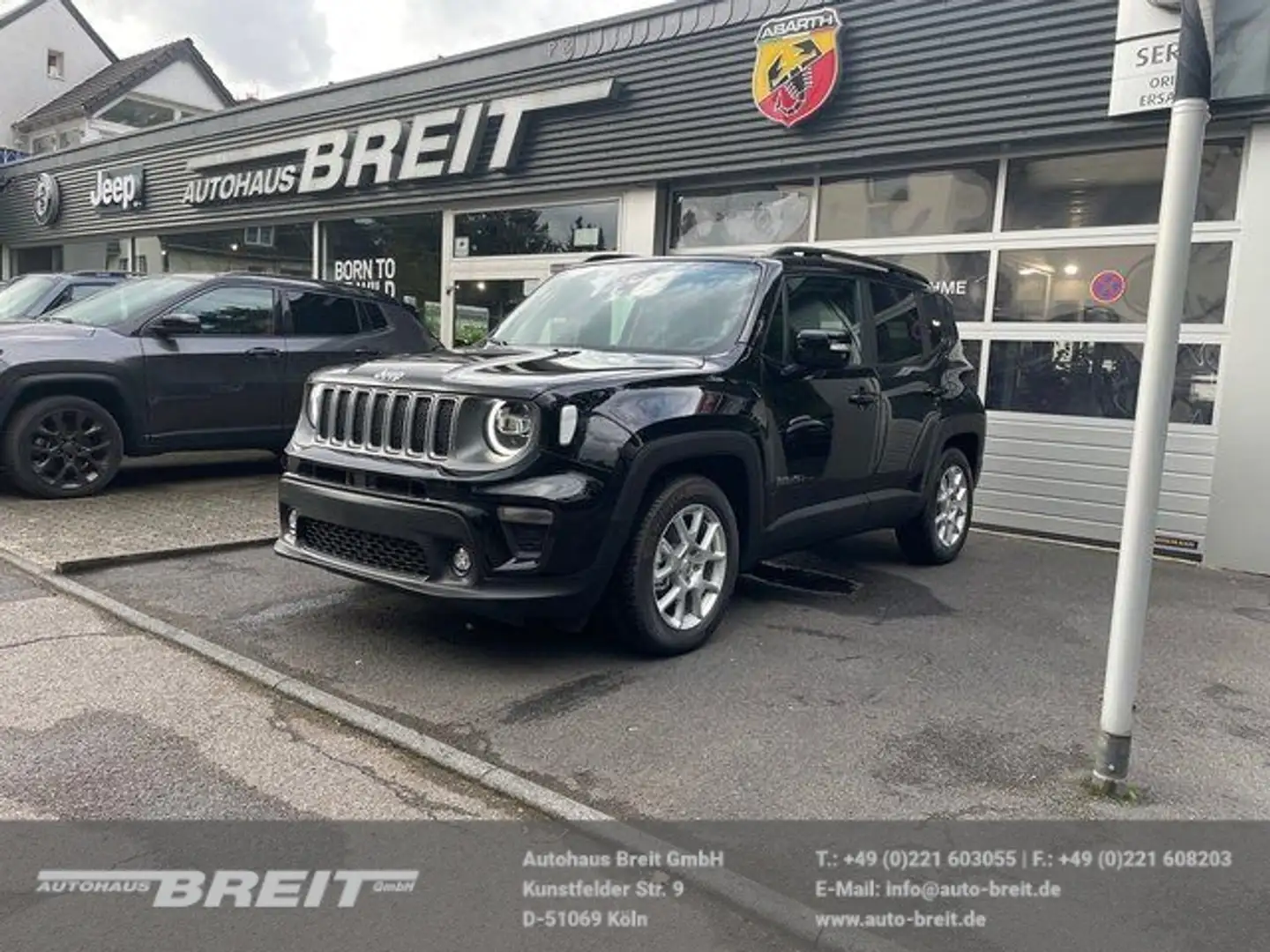 Jeep Renegade MY23 LIMITED MHEV 48V Noir - 1
