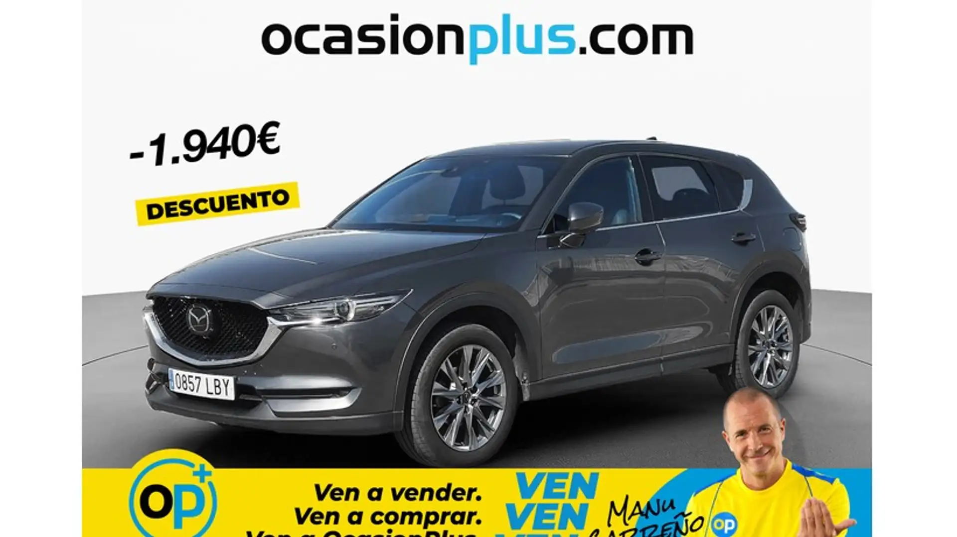 Mazda CX-5 2.0 Skyactiv-G Signature 2WD Aut. 121kW Gris - 1