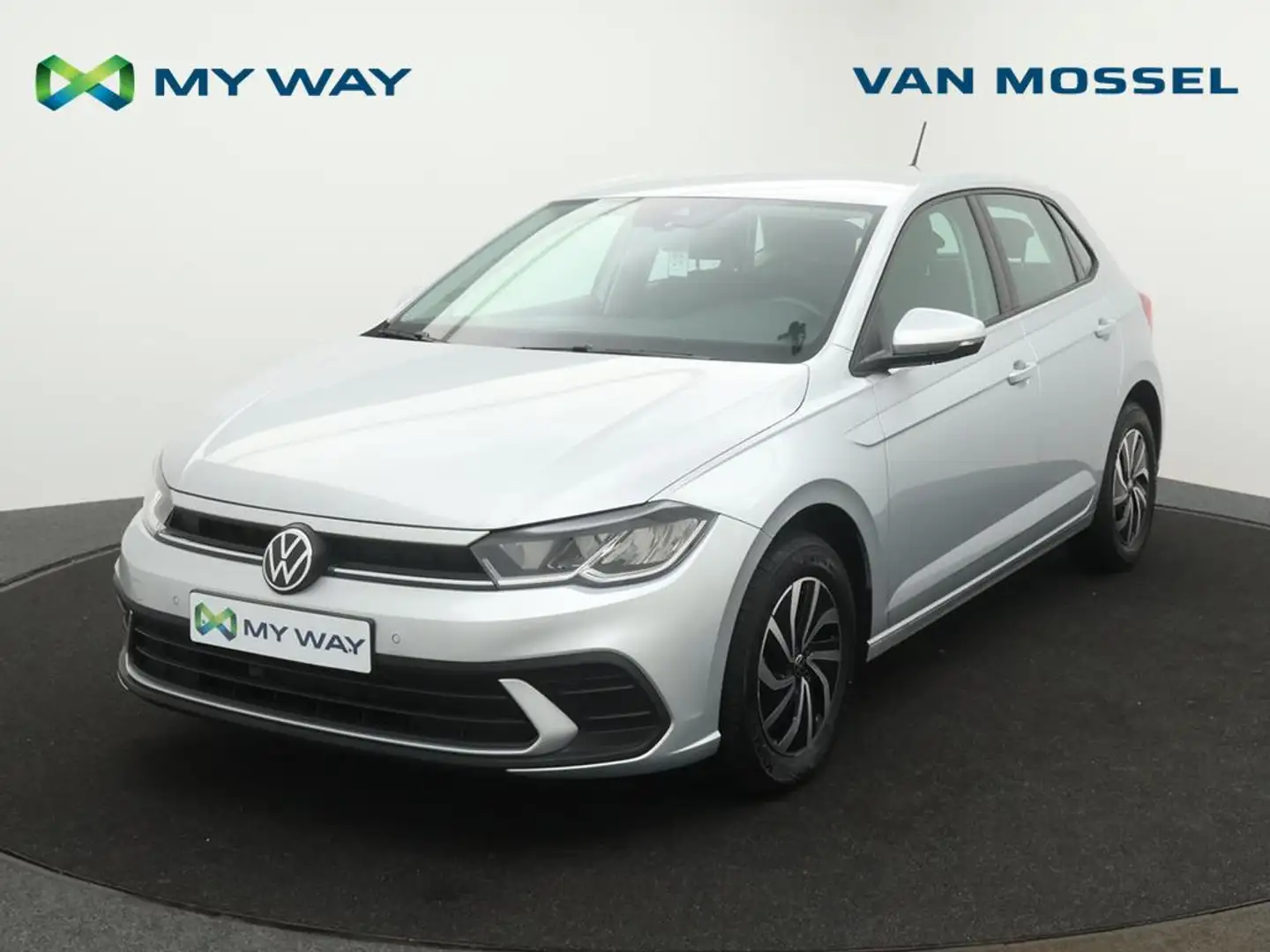 Volkswagen Polo Polo 1.0 TSI Life 95PK *APP CONNECT*PDC*DIGITAL DA Zilver - 1