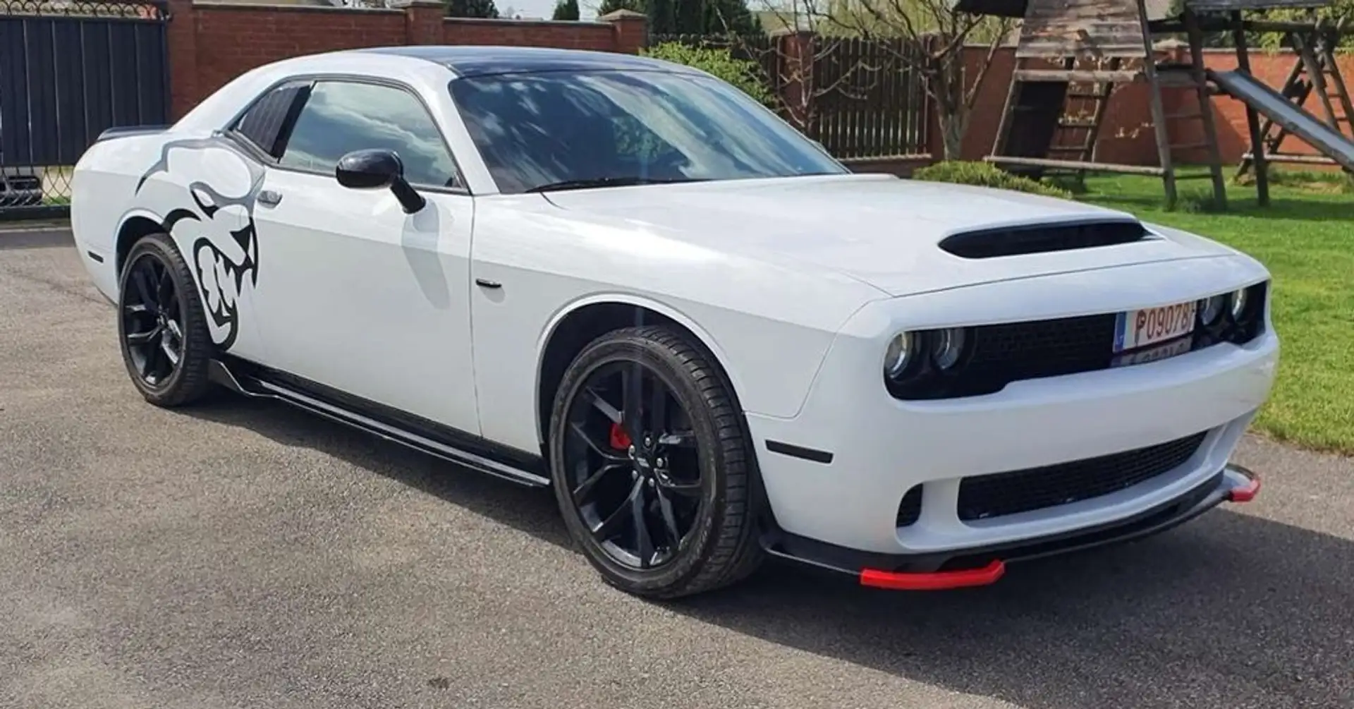Dodge Challenger R/T Blanc - 1