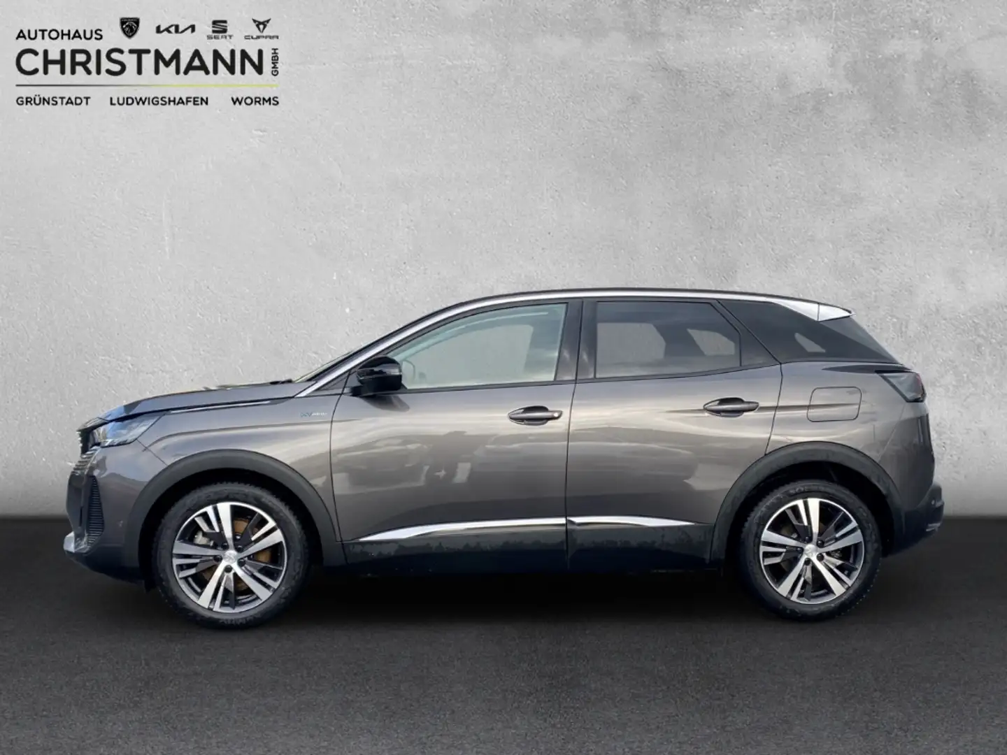 Peugeot 3008 Hybrid 225 Allure 1.6 Plug-In EU6d EAT8 Grau - 2