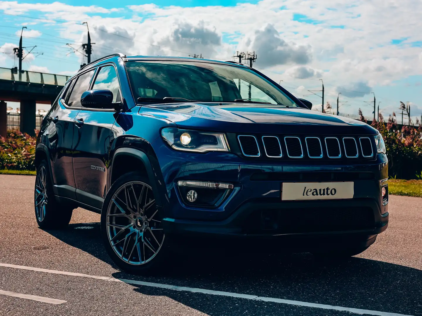 Jeep Compass 4xe 190 Hyb. Ltd LE Bleu - 1