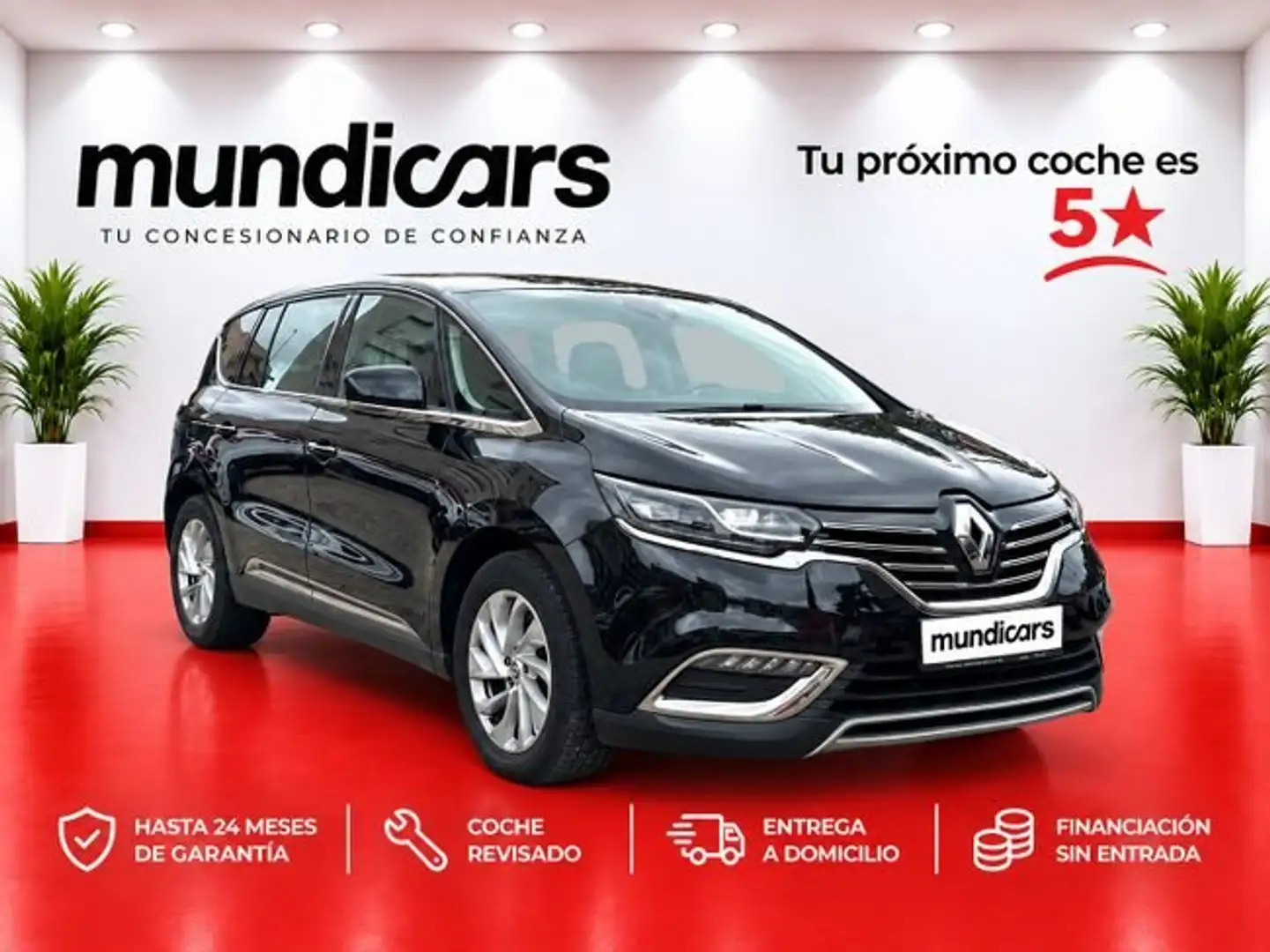 Renault Espace 1.6dCi TT Energy Zen EDC 118kW Negro - 1